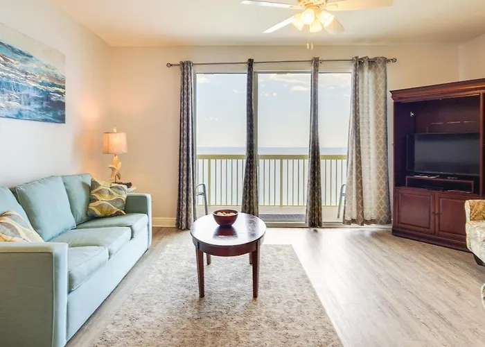 Oceanfront Pcb Condo With Balcony And Beach Access!