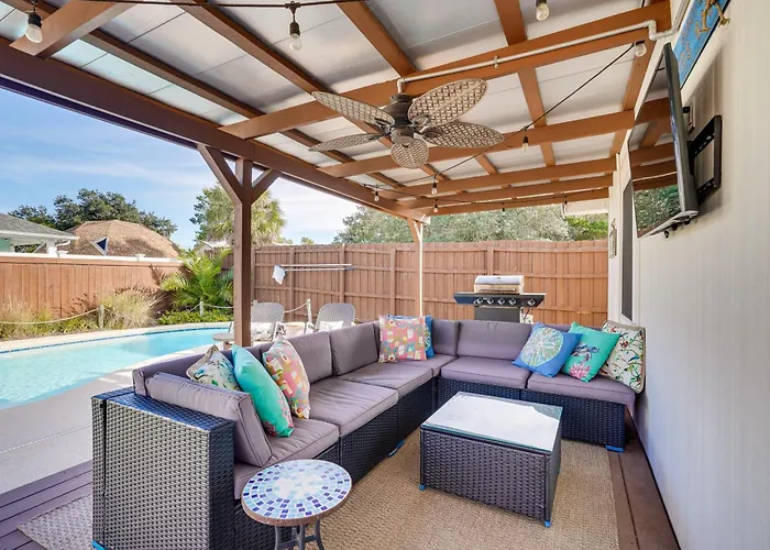 Panama City Beach Home With Private Pool And Gas Grill