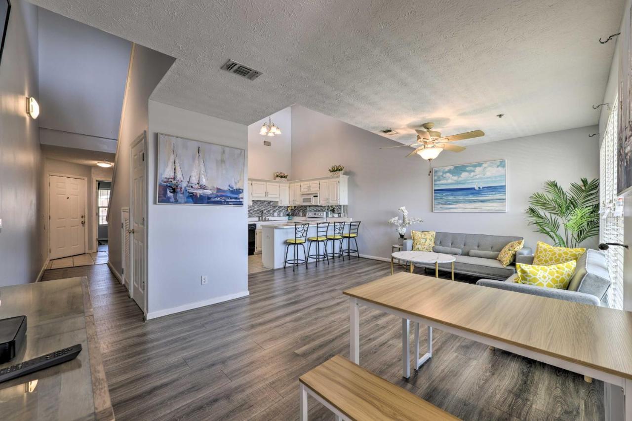 Convenient With Hot Tub - Walk To Beach! Apartment Panama City Beach