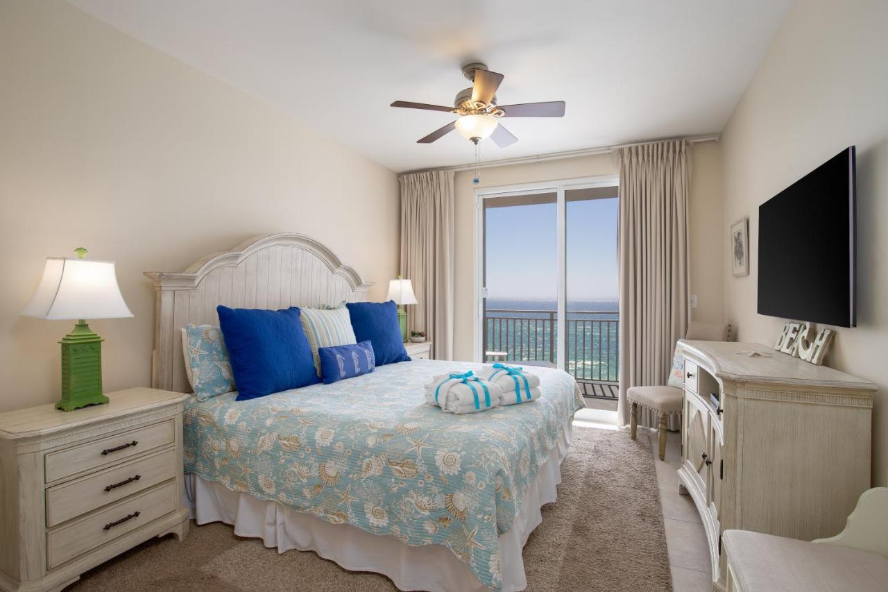 Water Park On-site! 2 Beachfront Master Suites! Corner Balcony Views! * Panama City Beach