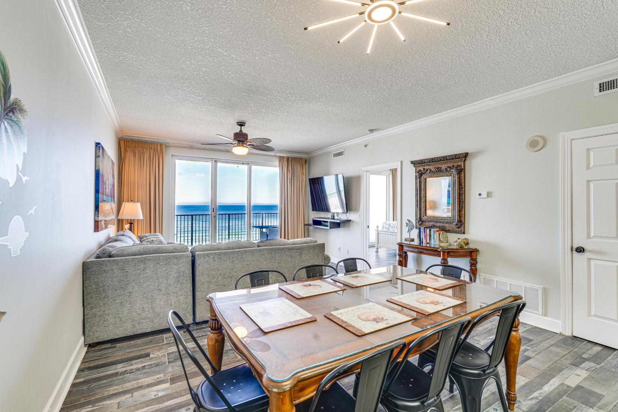 High-rise Pcb With Oceanfront Views And Pool! Apartment Panama City Beach