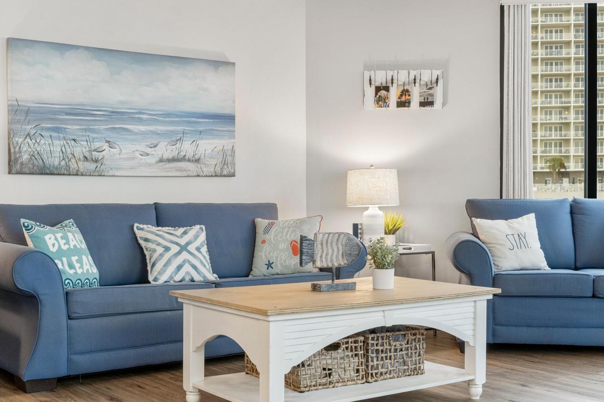 Sunbird Resort! Incredible Beachfront Corner Unit! Free Chairs! By Dolce Getaways Pcb