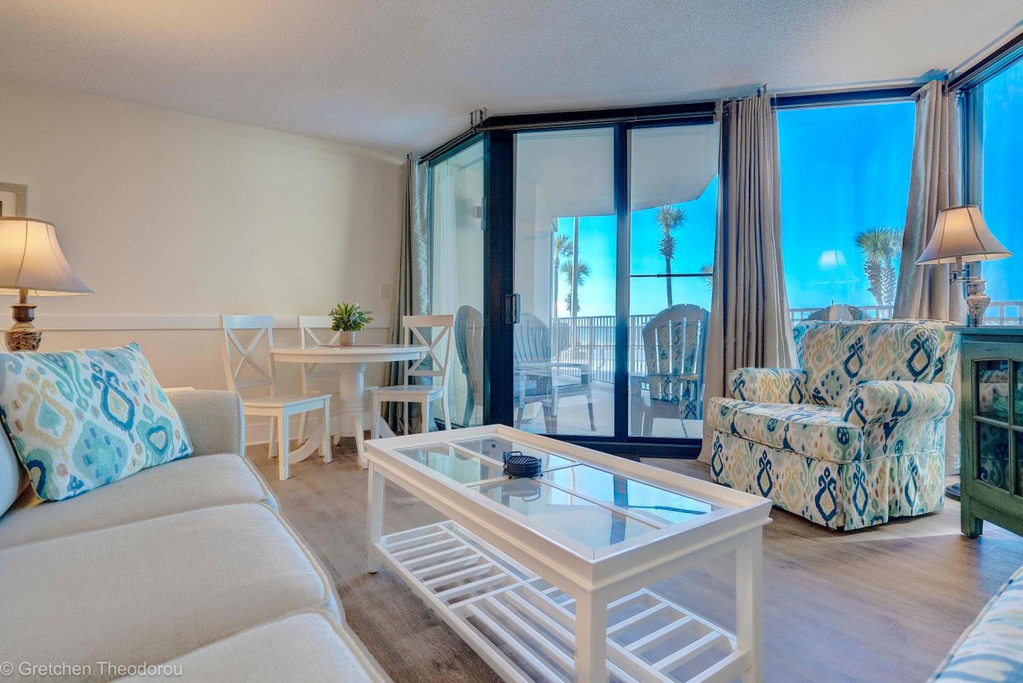 Apartment Sunbird Ground Floor Gem With Ocean Views! Free Chairs And Umbrella! By Dolce Getaways Pcb *