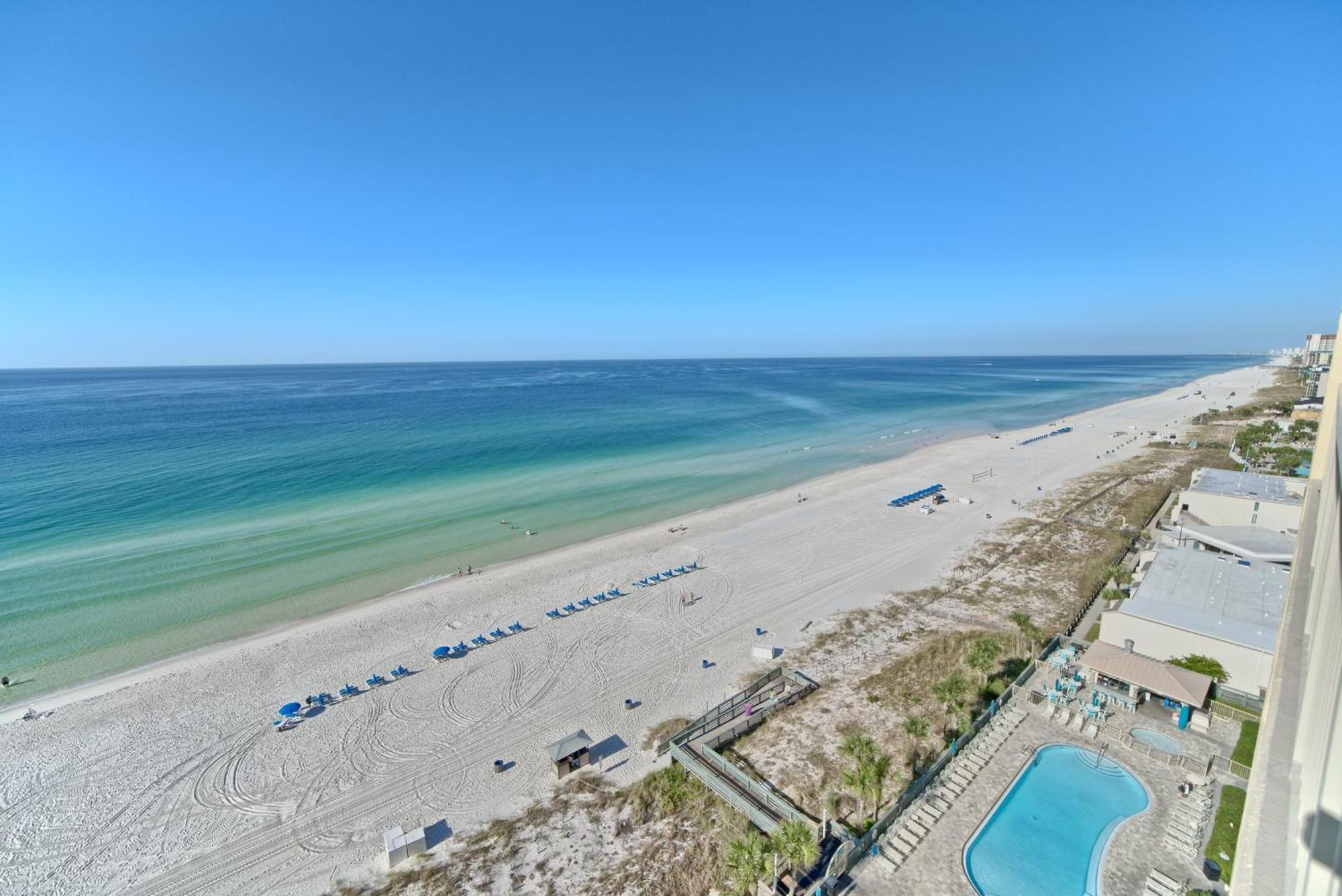Luxurious Beachfront With Beachside Pool Access And Free Wifi - Unit 1202 Panama City Beach