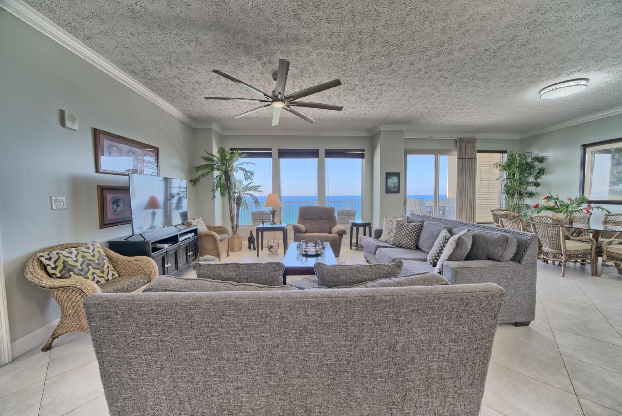 Apartment Luxurious Beachfront With Beachside Pool Access And Free Wifi - Unit 1202 Panama City Beach