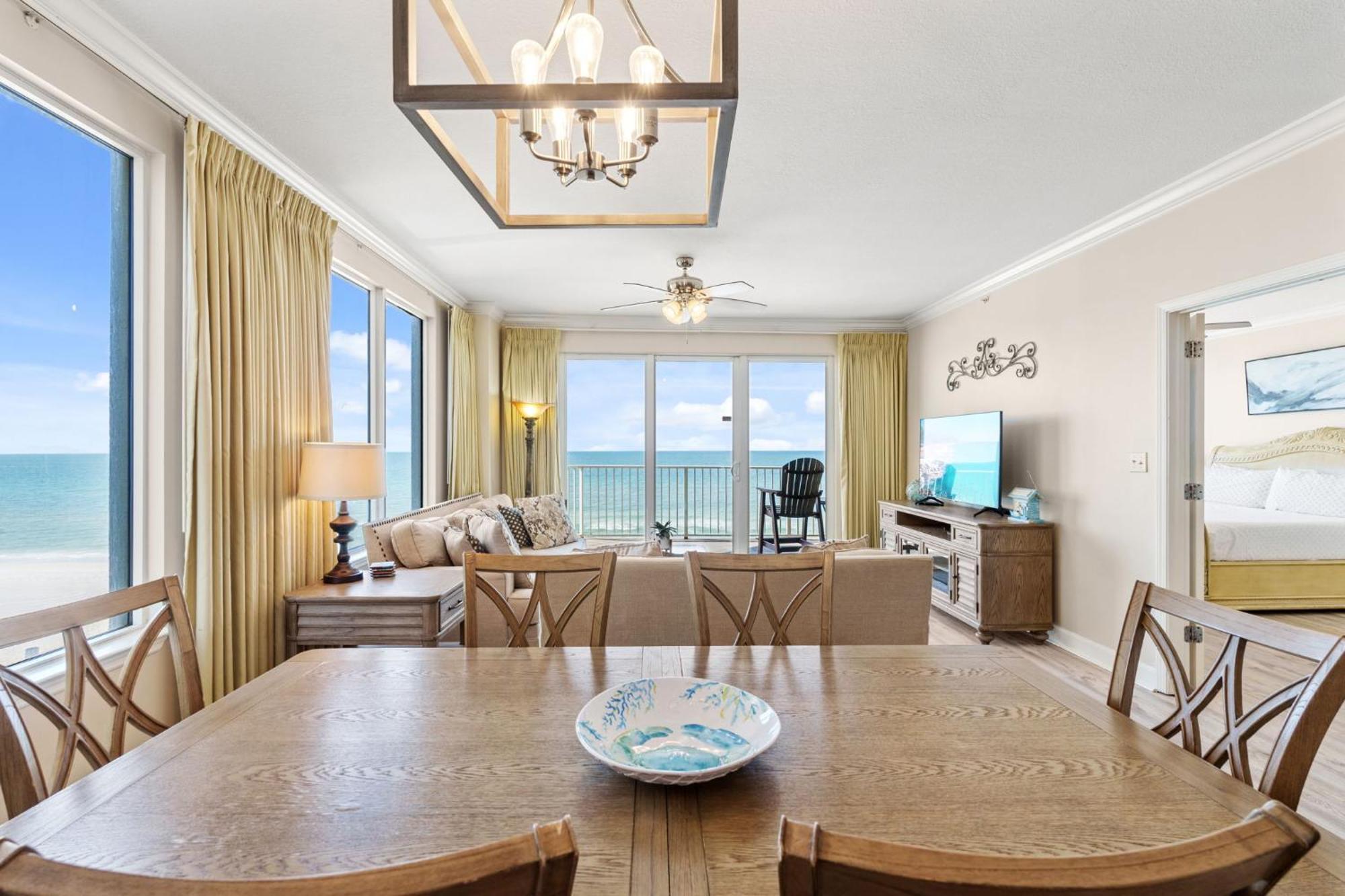 Gulf-front Corner Unit! Stunning Coastline Views! Panama City Beach