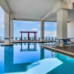 Modern 3 Bedroom Beachfront Condo! Amenities Galore! By Dolce Vita Getaways Pcb