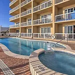 Beachfront Pcb Condo With Resort Pool, Gym And Hot Tub