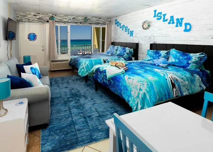 Dolphin Island Beachfront Condo Private Balcony