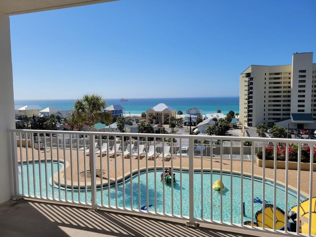 Spectacular 5th Floor Gulf View In Panama Beach, Just Steps Away From The