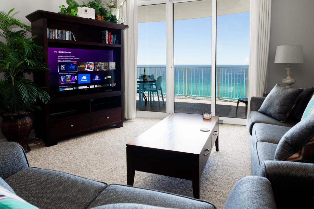 Beachfront! Master On Gulf No Fees! Panama Apartment *