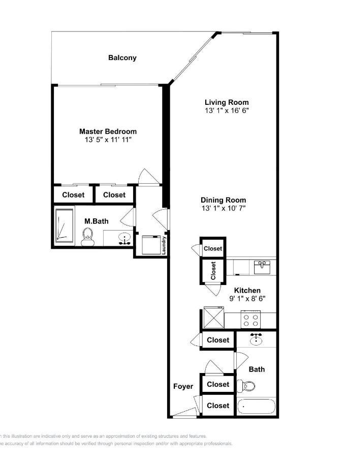 Apartment Edgewater Leeward 603