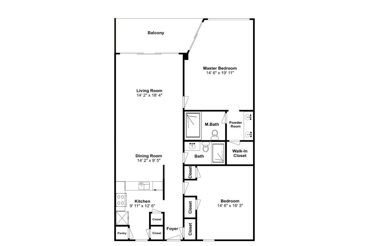 Apartment Edgewater Tower Iii 612 Panama City Beach