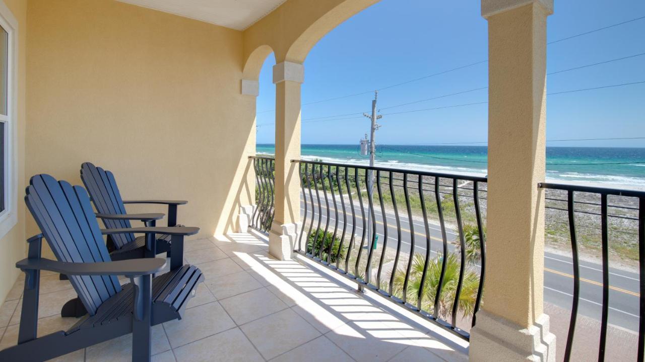 Walk To The Beach! 3 Story Home! 2 Balconies With Gulf Views! Panama City Beach