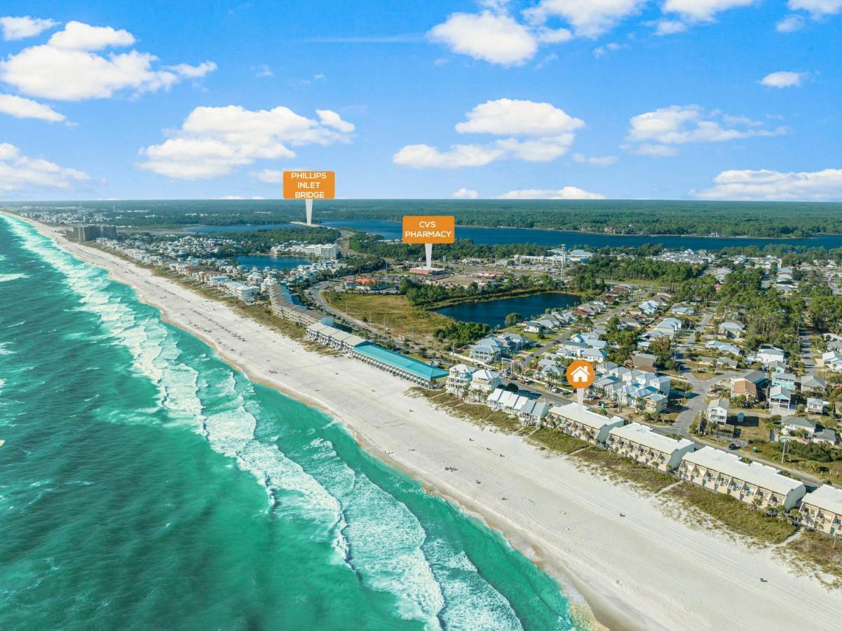 3br, 3ba Beachfront Townhome! Sleeps 11! Ocean View! Steps To The Beach! * Panama City Beach