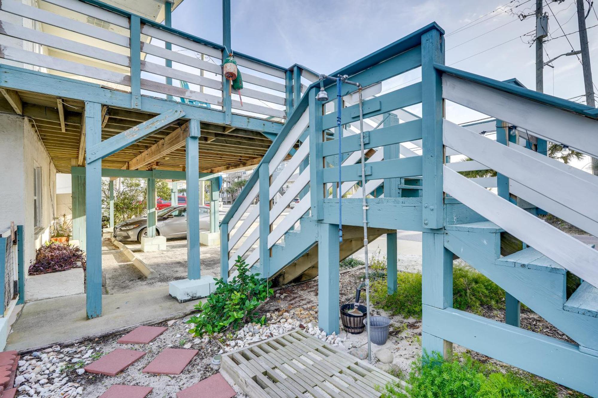 Apartment Pcb With Balcony And Gulf Views Walk To Panama City Beach