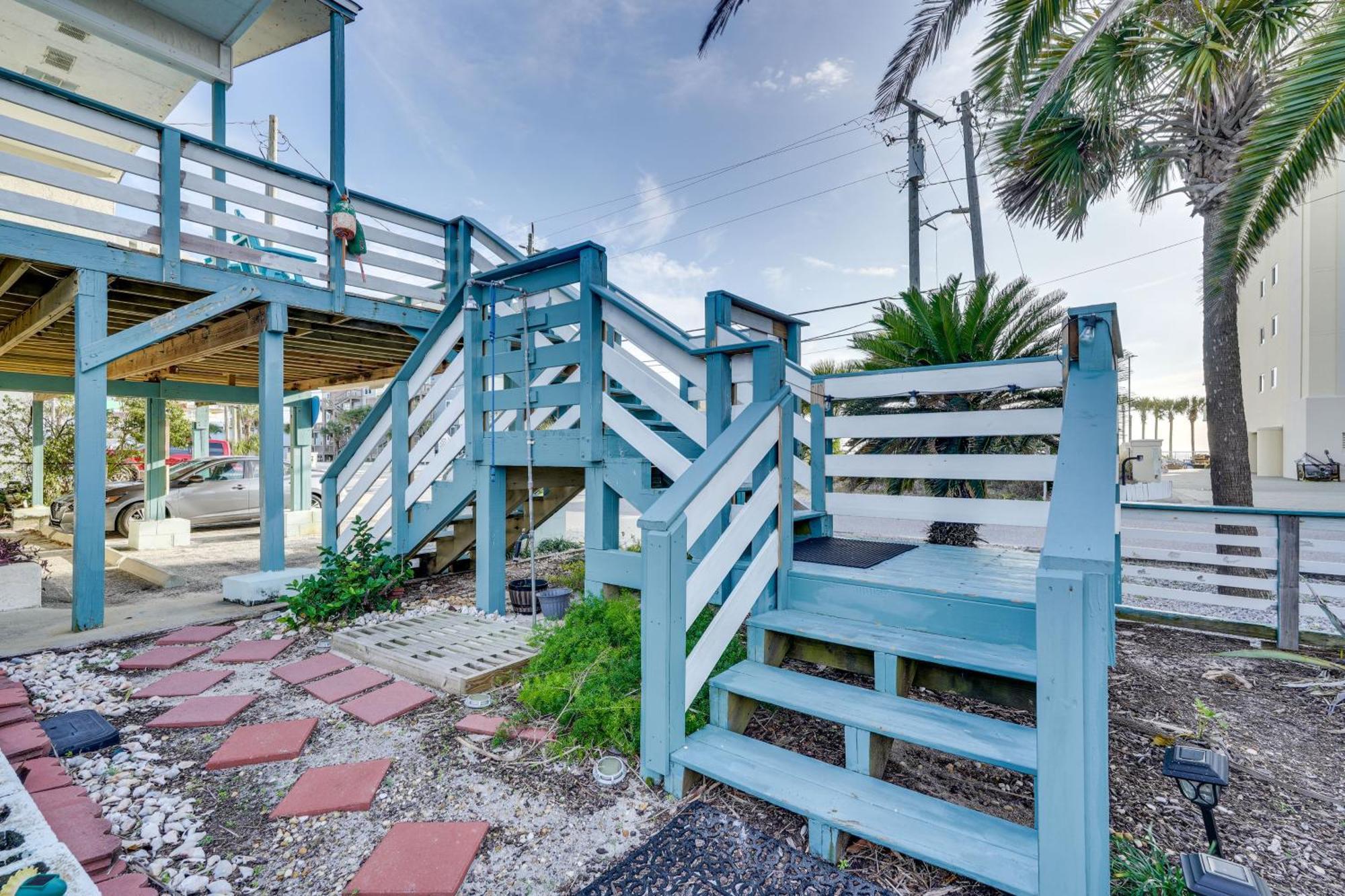 Apartment Pcb With Balcony And Gulf Views Walk To Panama City Beach