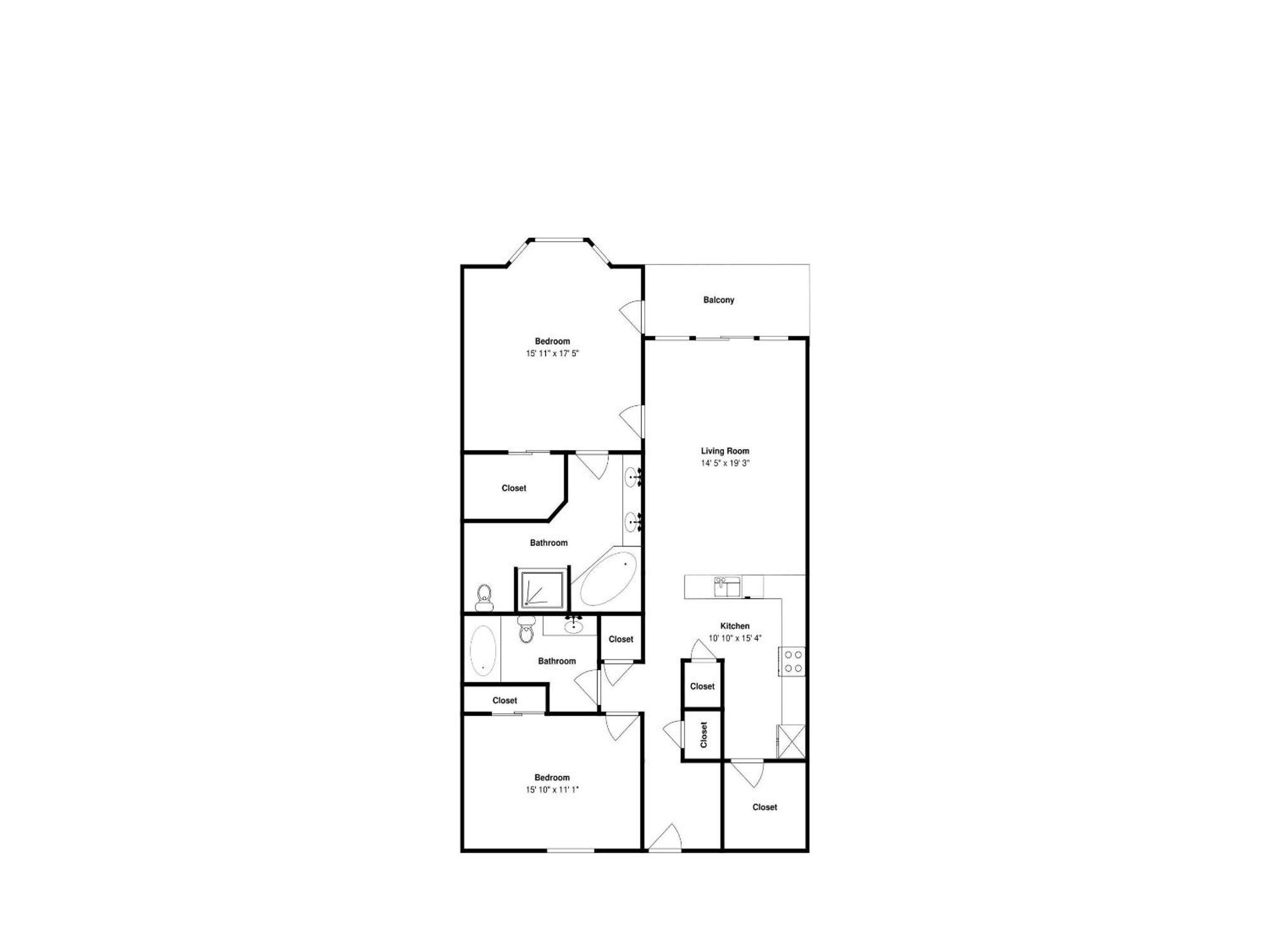 Apartment Emerald 1825 *