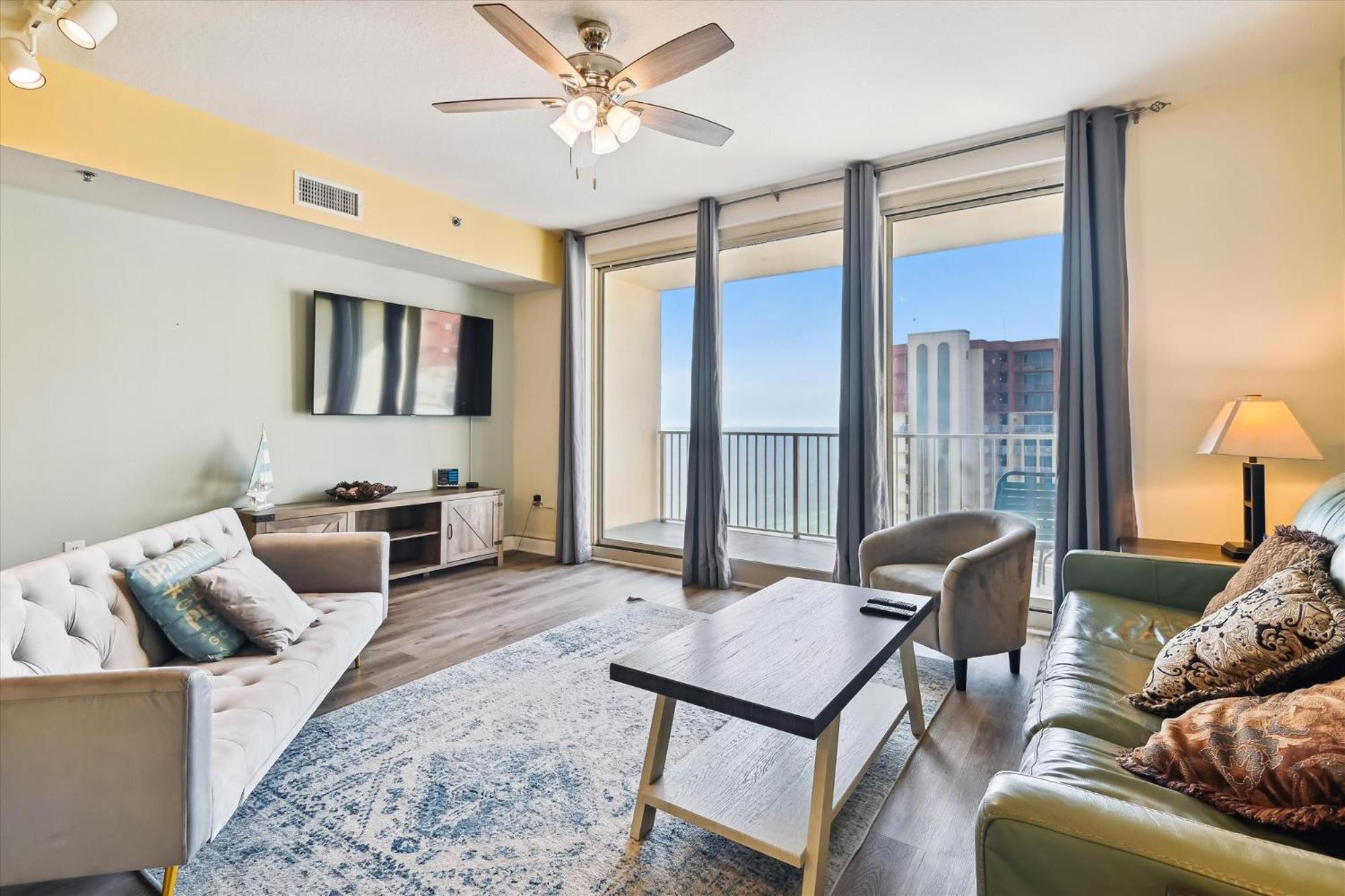Shores Of Panama 2026 - 1 Bedroombunkssleeps 6, Res, Parking! * Panama City Beach