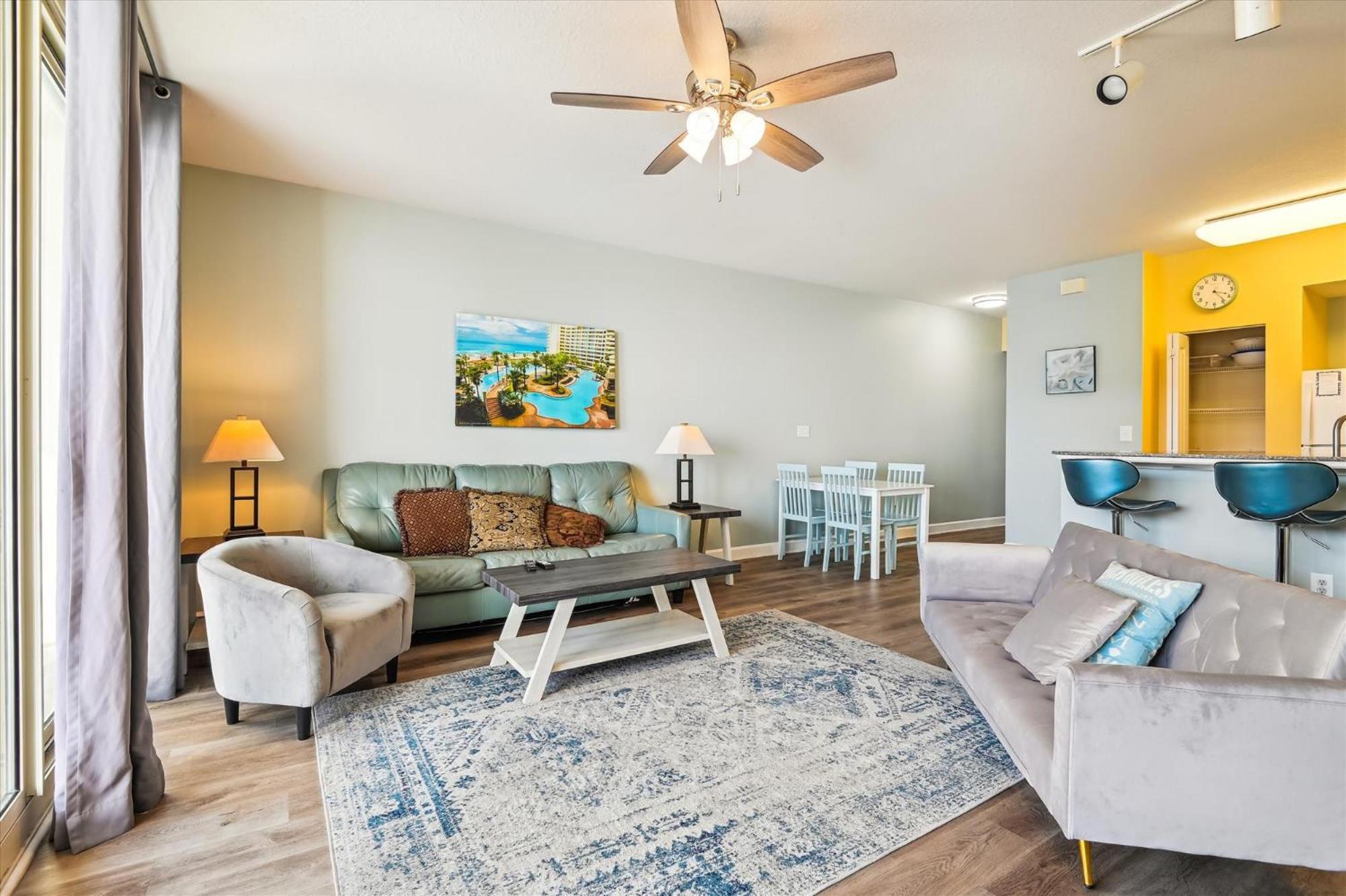 Shores Of Panama 2026 - 1 Bedroombunkssleeps 6, Res, Parking! * Panama City Beach