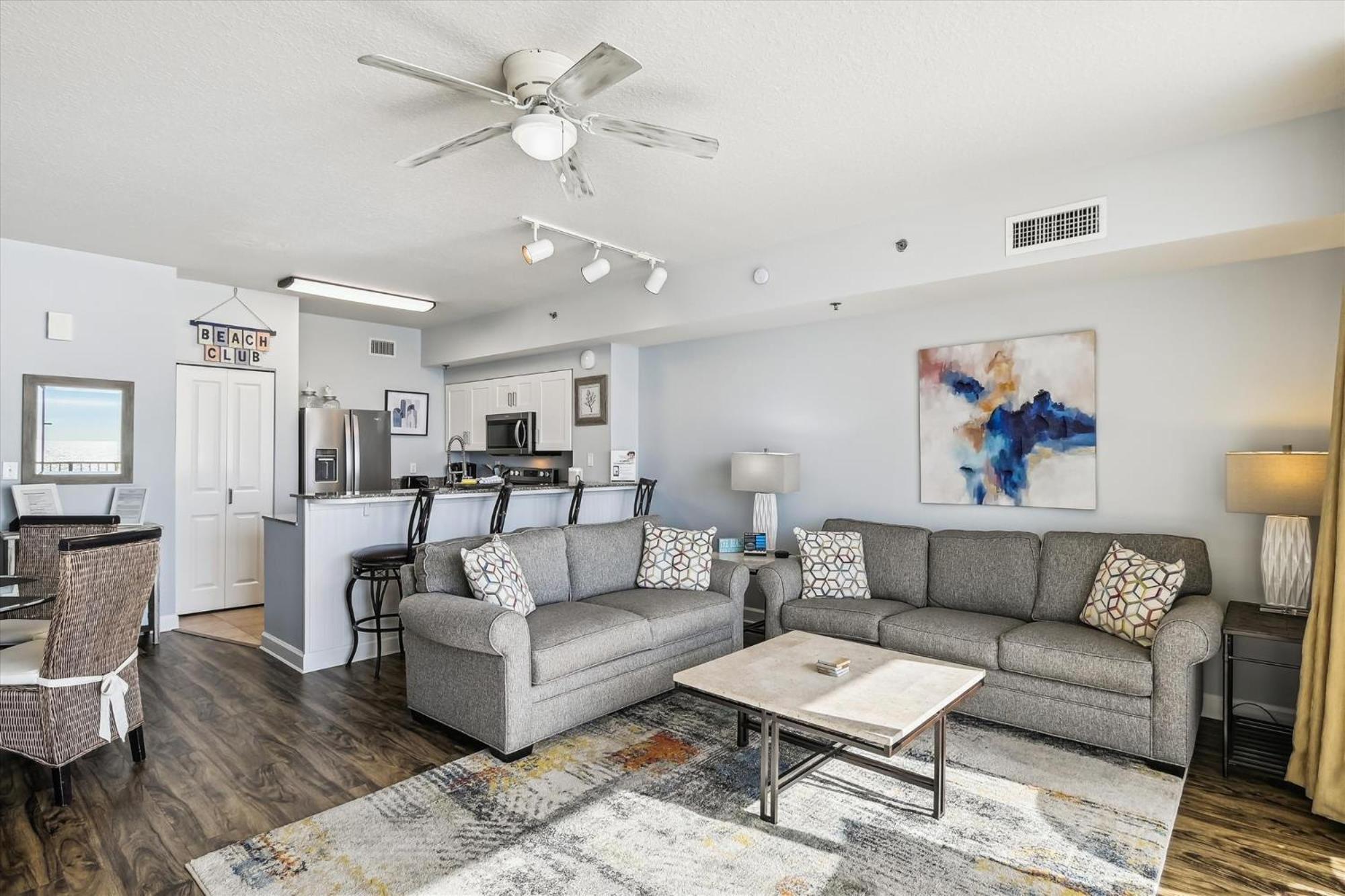 Shores Of Panama 630-1bdbunks, Sleeps 6, Front! Free Fun! Reserved Parking Space Apartment *