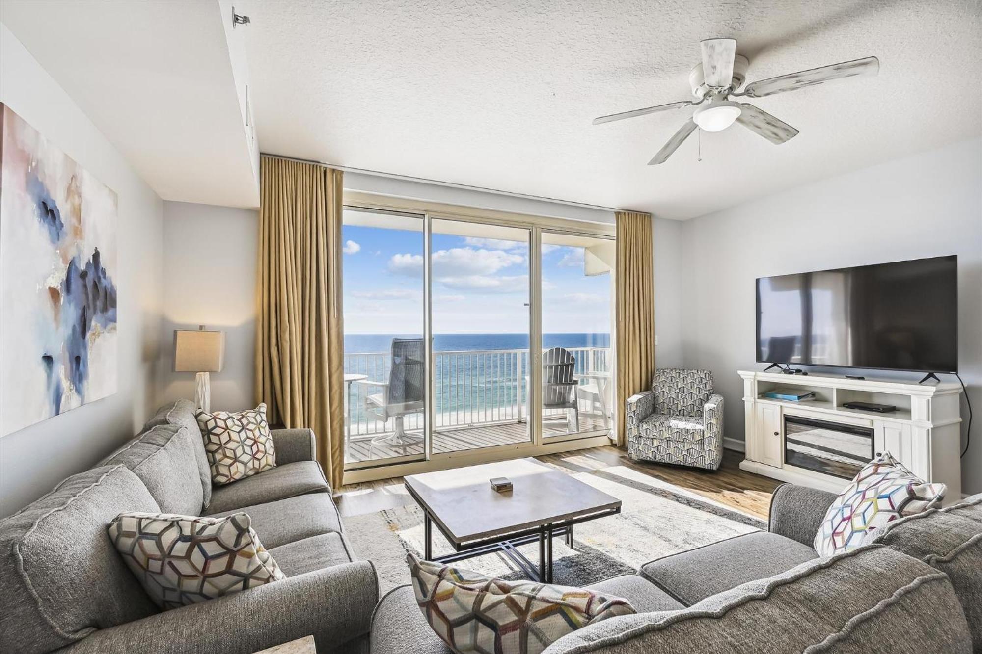 Shores Of Panama 630-1bdbunks, Sleeps 6, Front! Free Fun! Reserved Parking Space * Panama City Beach