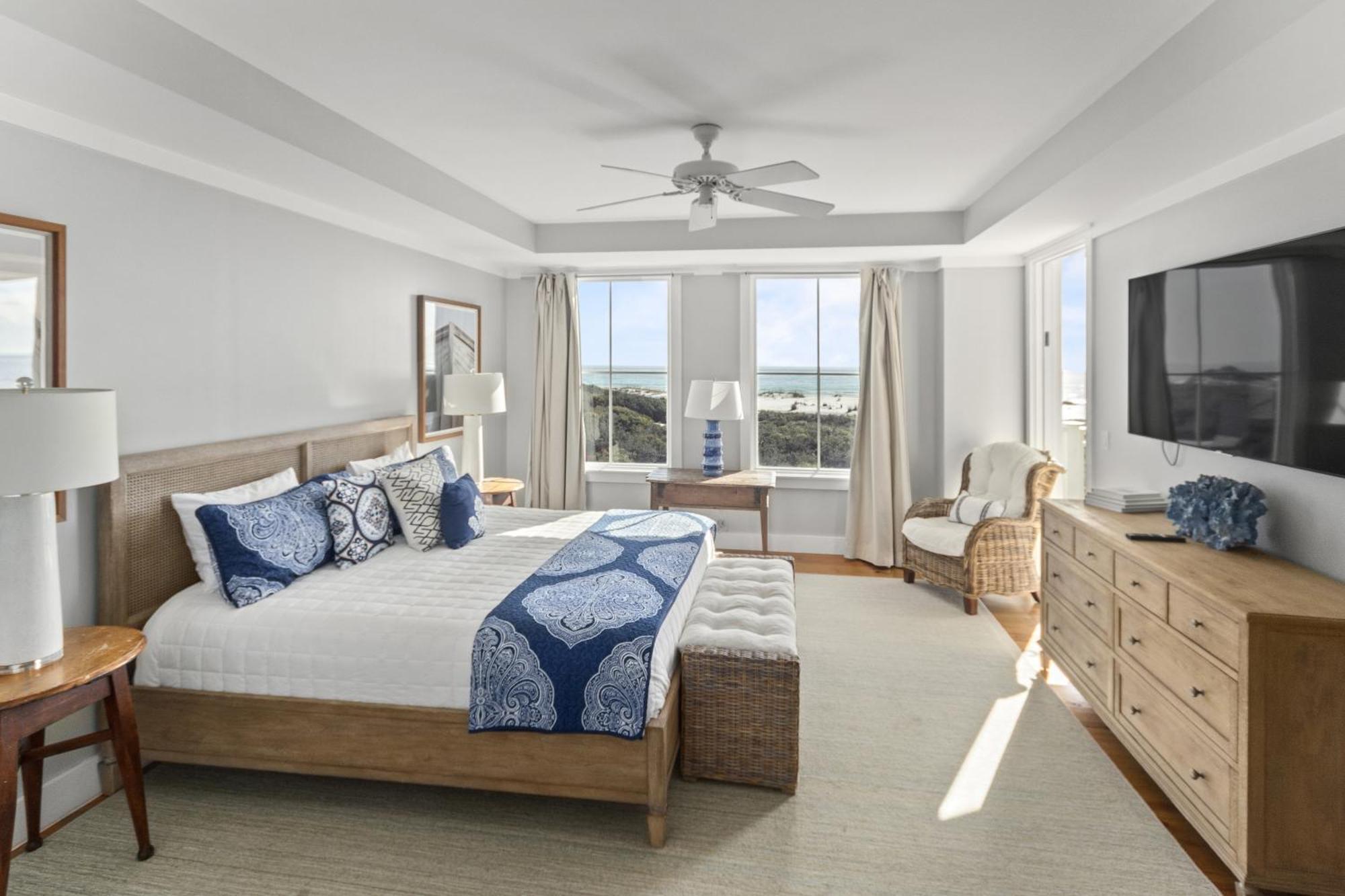 Beautiful Gulf Views Spacious, Updated 316b Watersound Crossings Steps To And Pool