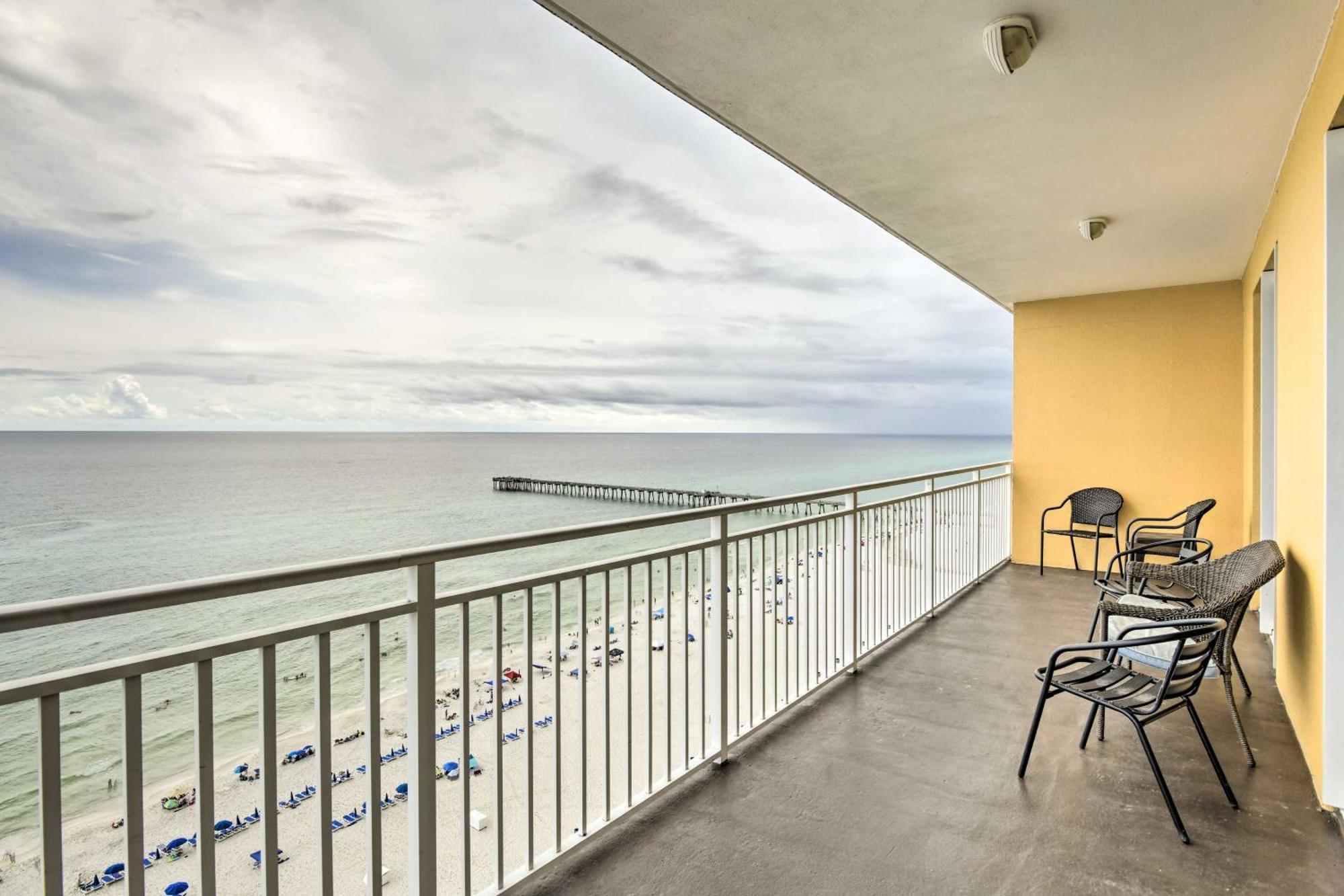 Apartment Oceanfront Pcb With Gulf Views And Pool Access! *