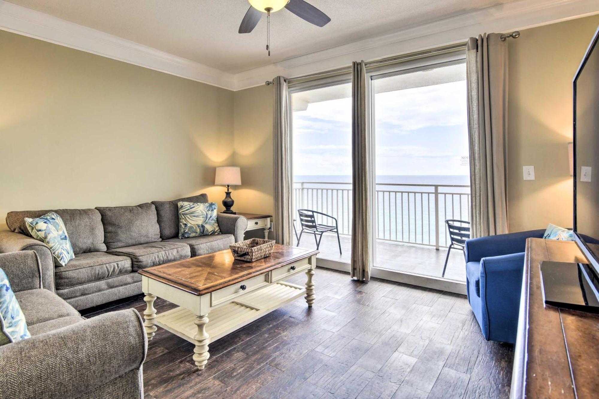 Oceanfront Pcb With Gulf Views And Pool Access! * Panama City Beach