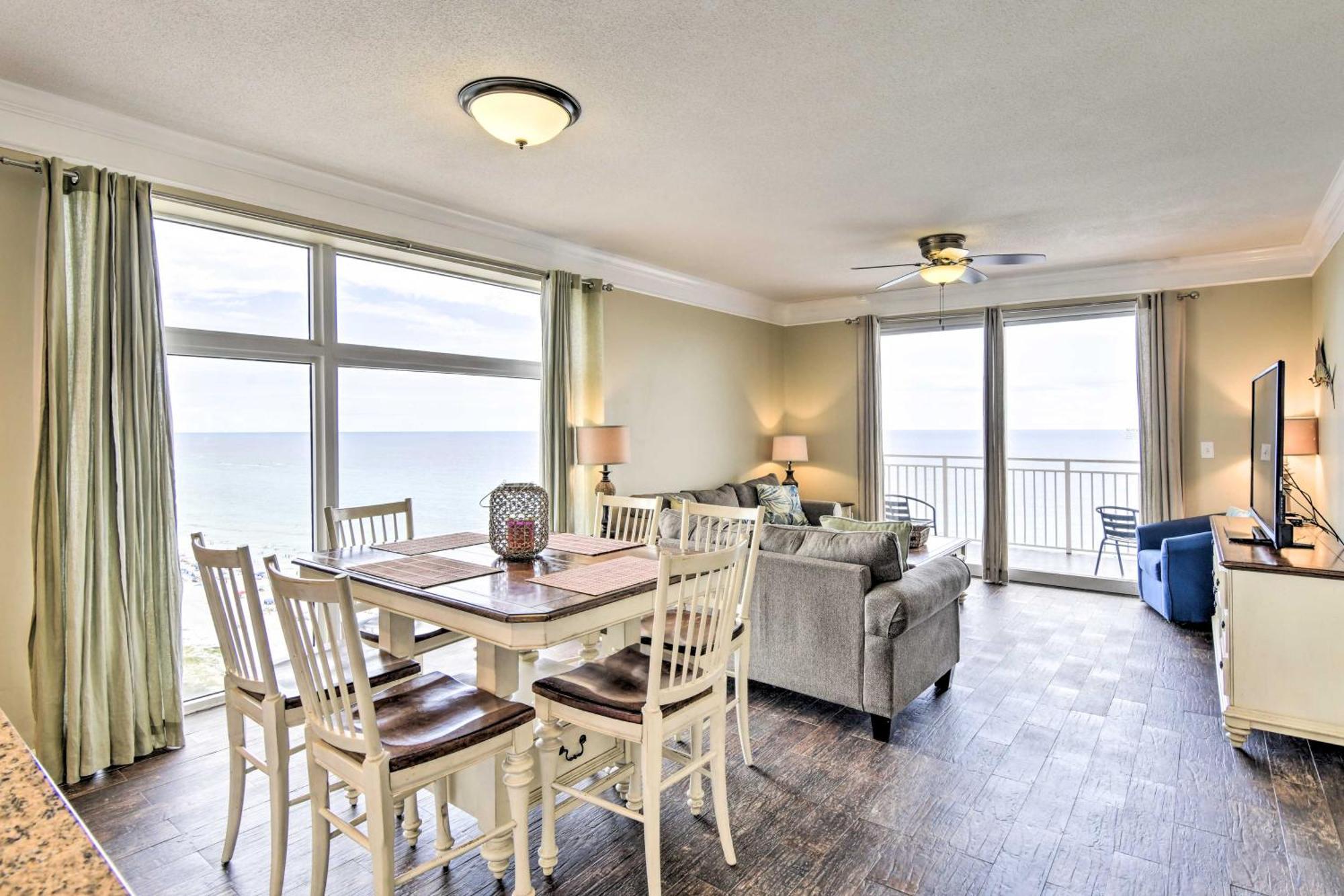 Oceanfront Pcb With Gulf Views And Pool Access! Apartment Panama City Beach