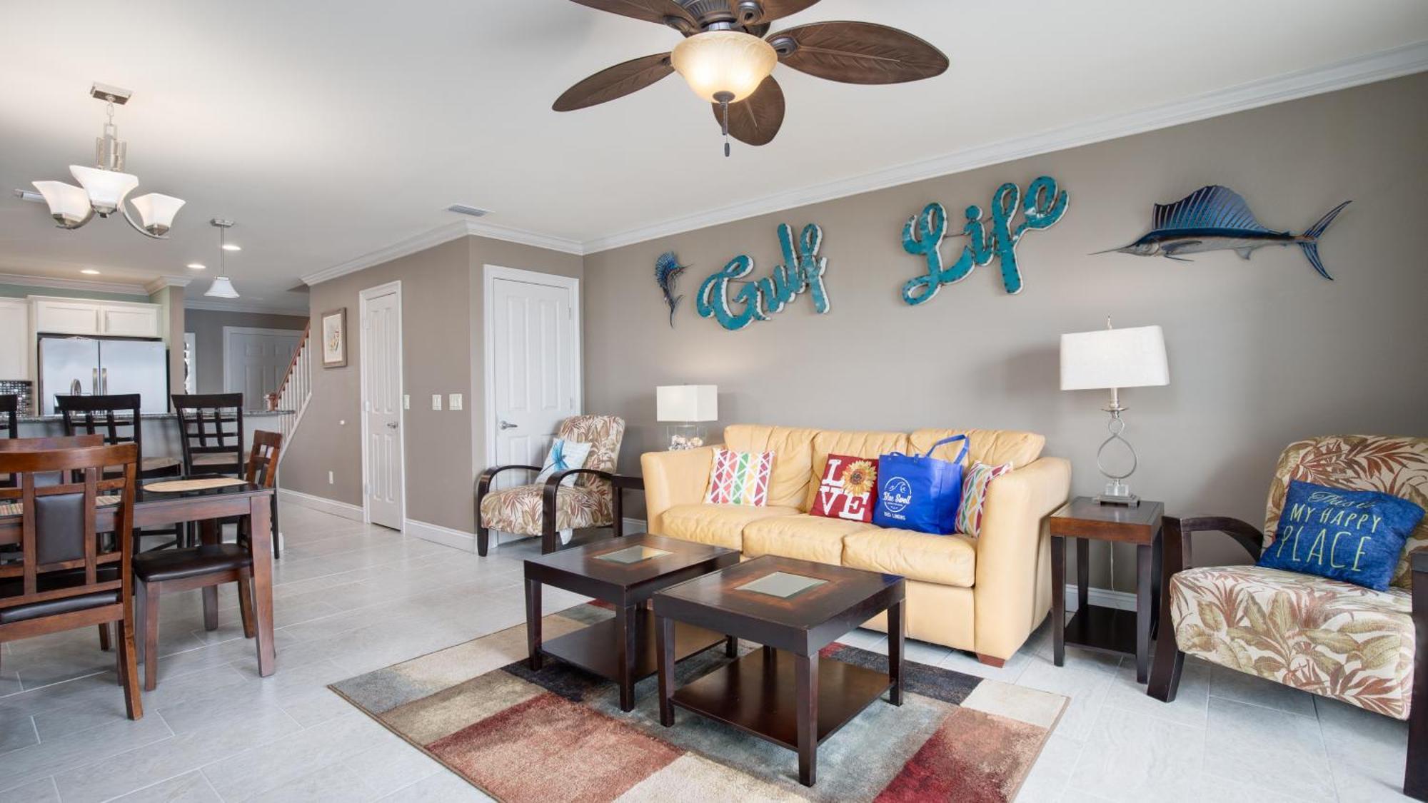 Beautiful Townhome Right On The Gulf - Get Ready To Relax! * Panama City Beach