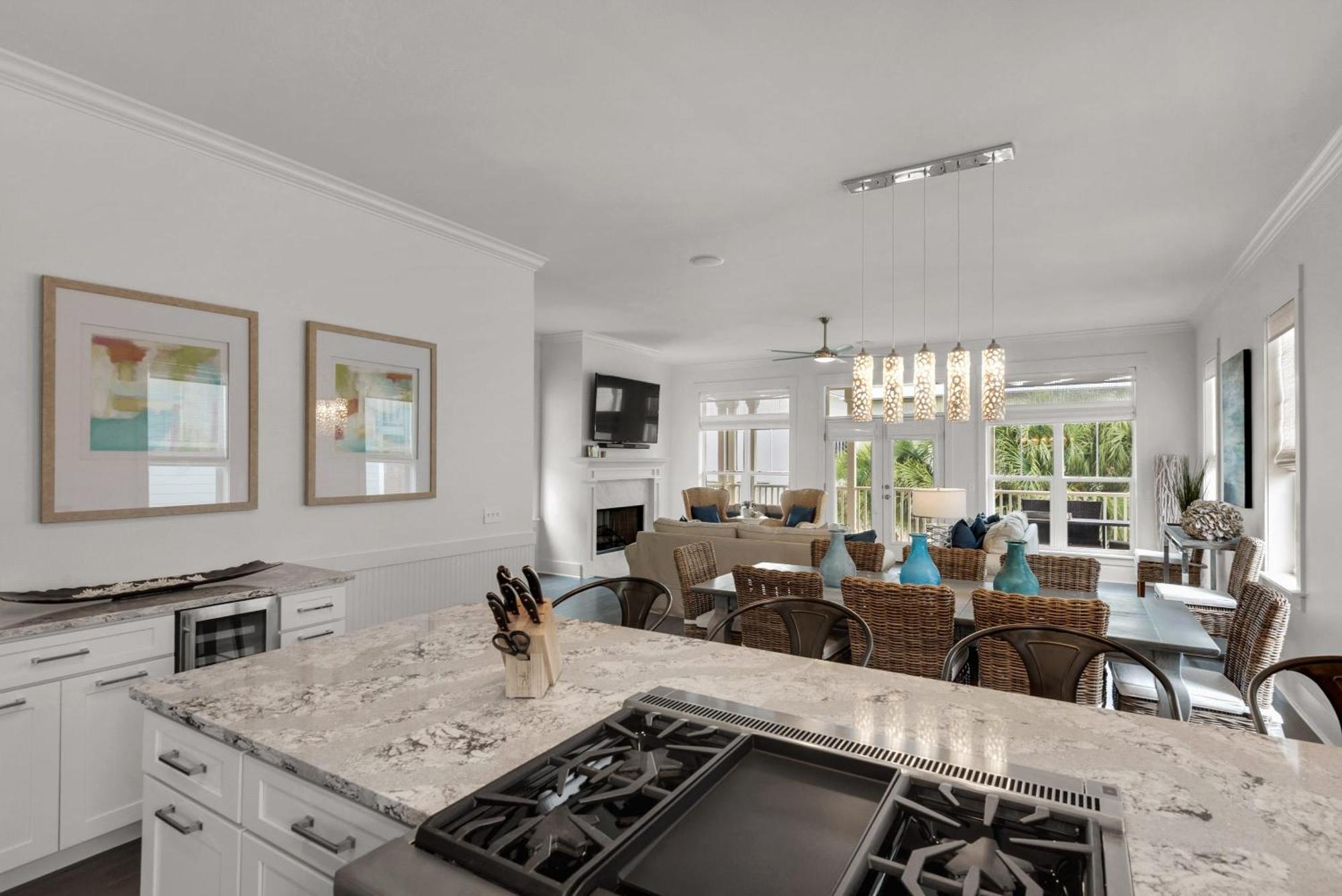 House With Heated Pool 100 Steps From Panama City Beach