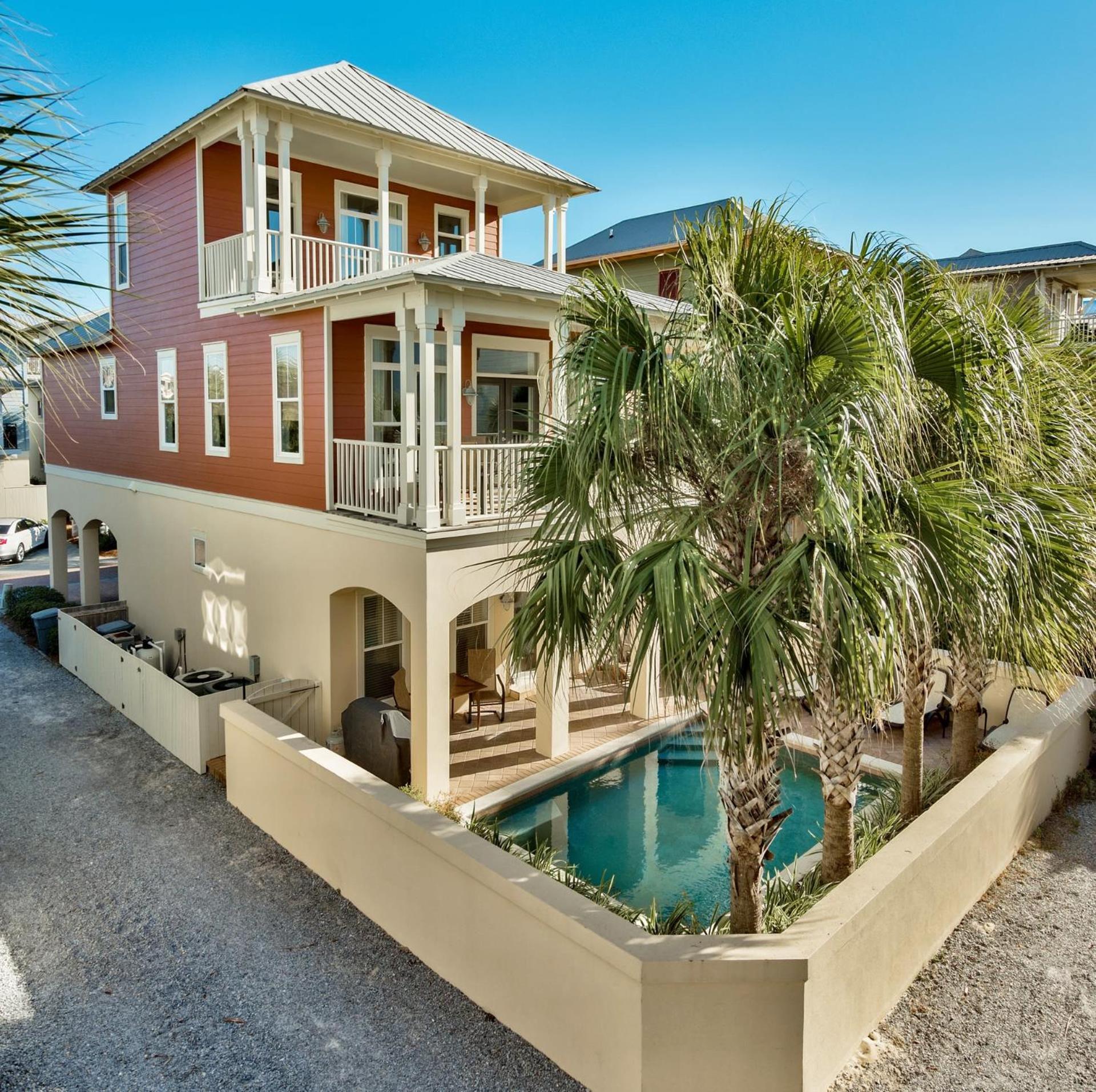 House With Heated Pool 100 Steps From Holiday home Panama City Beach