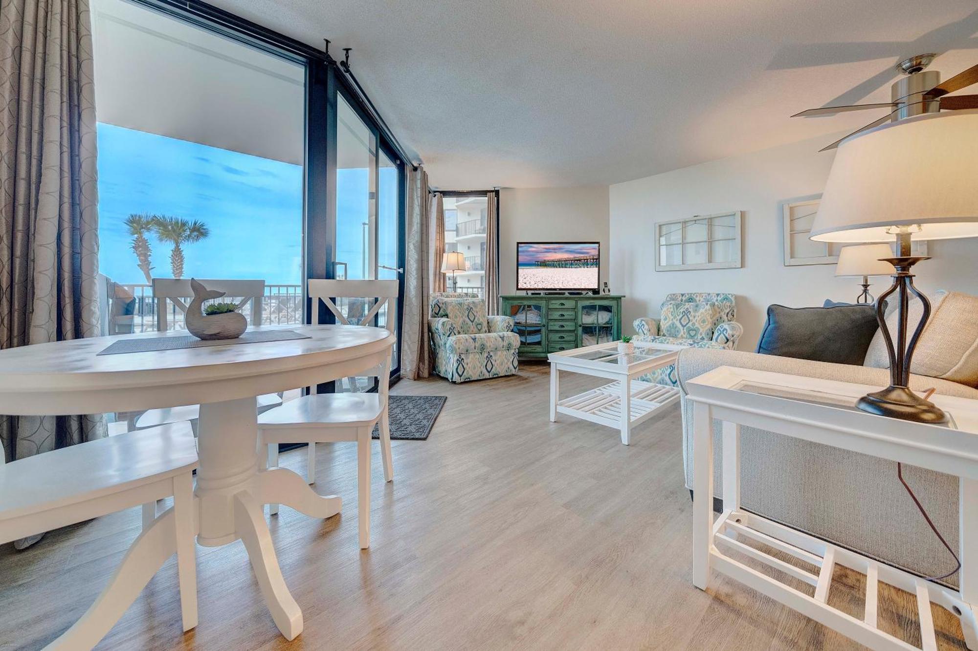 Sunbird Resort! Ground-floor Renovated Condo! Free Chairs! By Dolce Getaways Pcb Apartment Panama City Beach