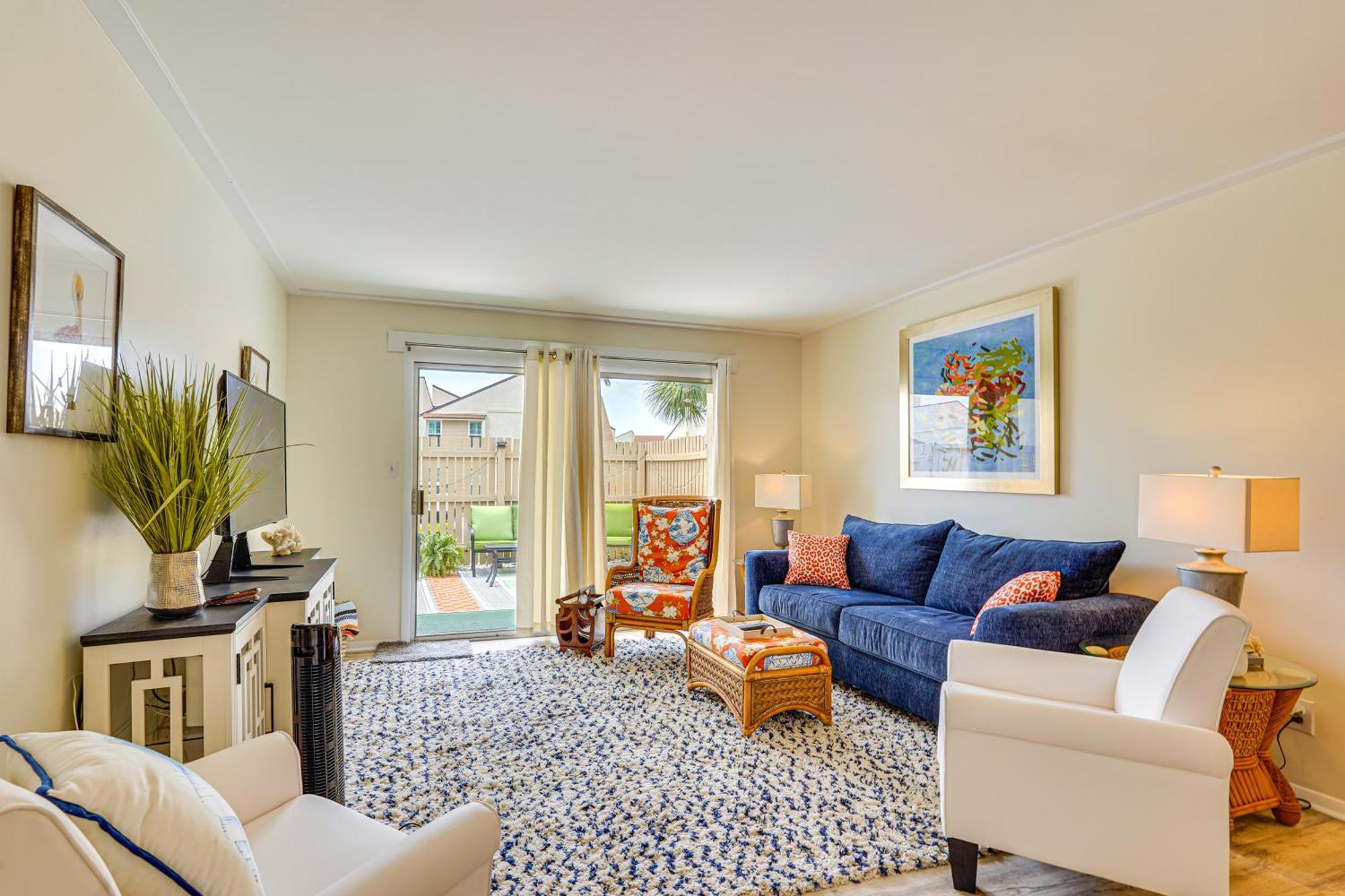 Pcb With Patio And Perks Walk To Beach! * Panama City Beach