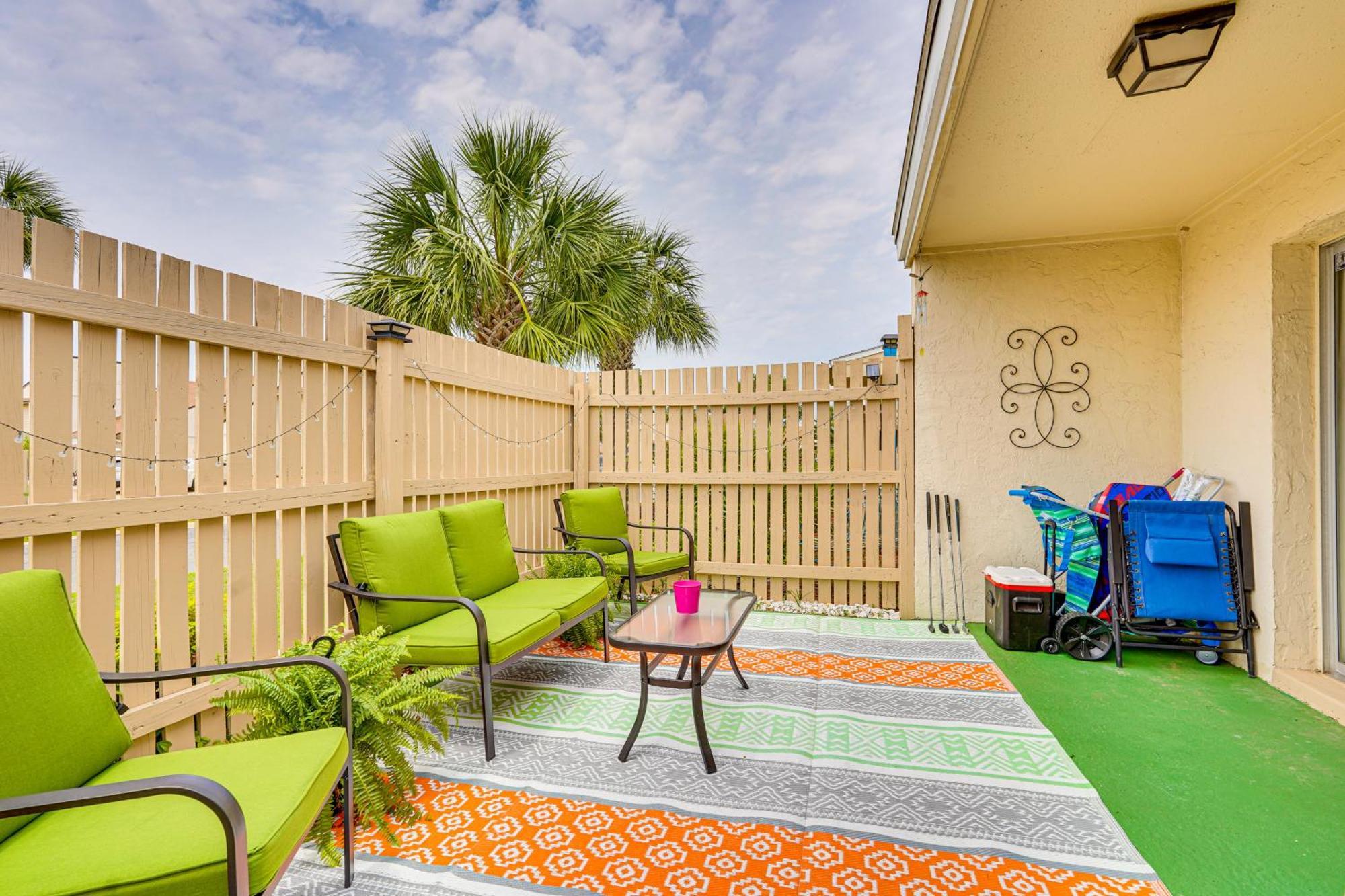 Pcb With Patio And Perks Walk To Beach! Panama City Beach