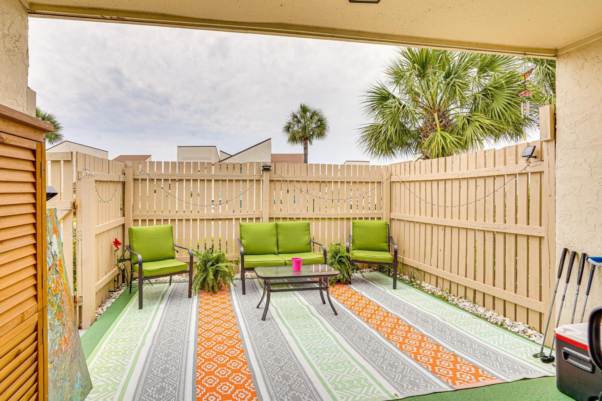 Pcb With Patio And Perks Walk To Beach! *