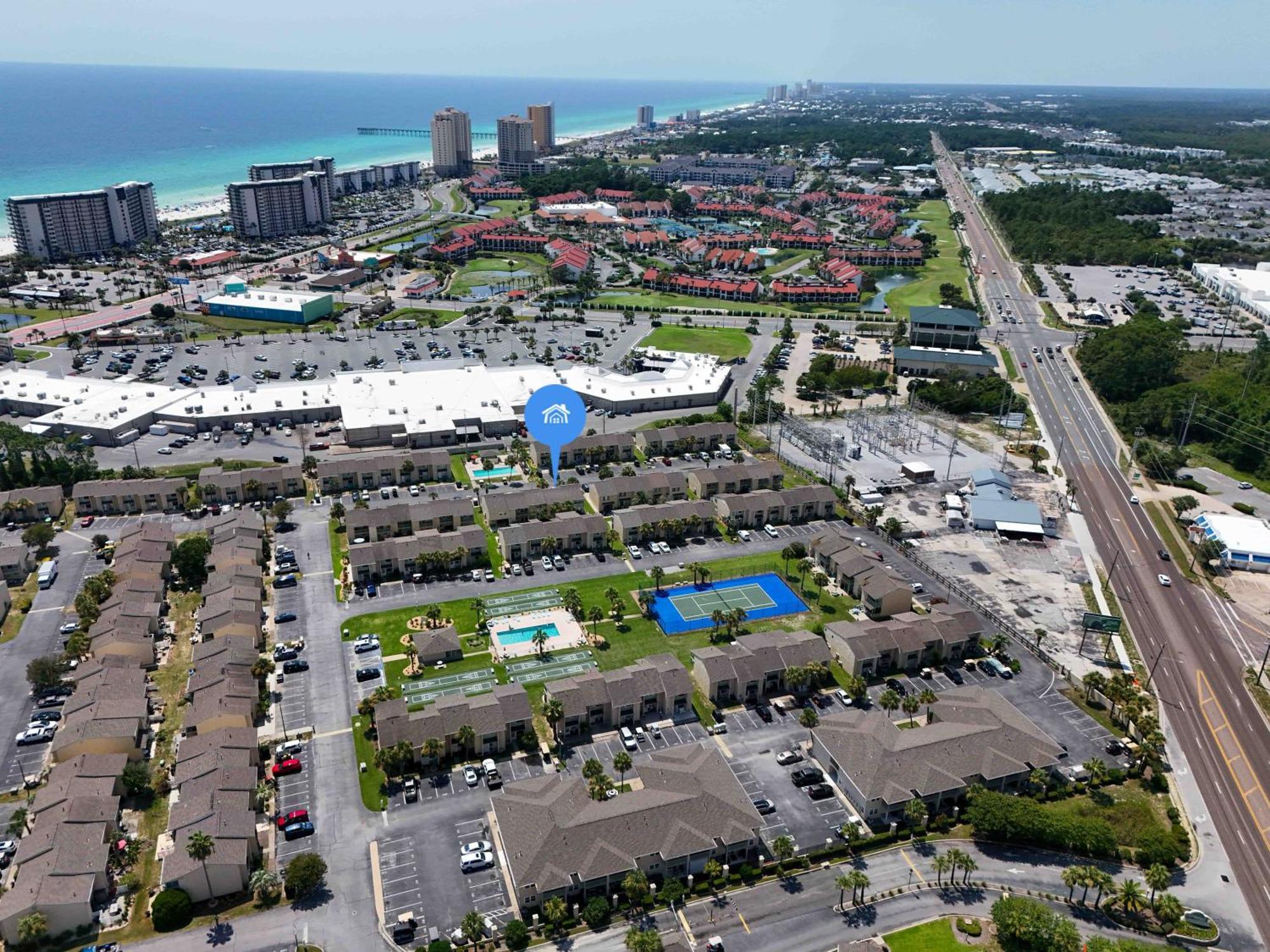 Holiday home Access Close To Walmart, Bowling,skating And Game Panama City Beach