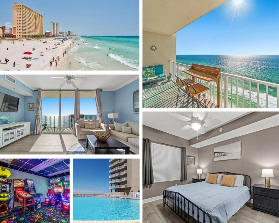 Stunning Beachfront Condo, Walk To Pier Park,pools Holiday home