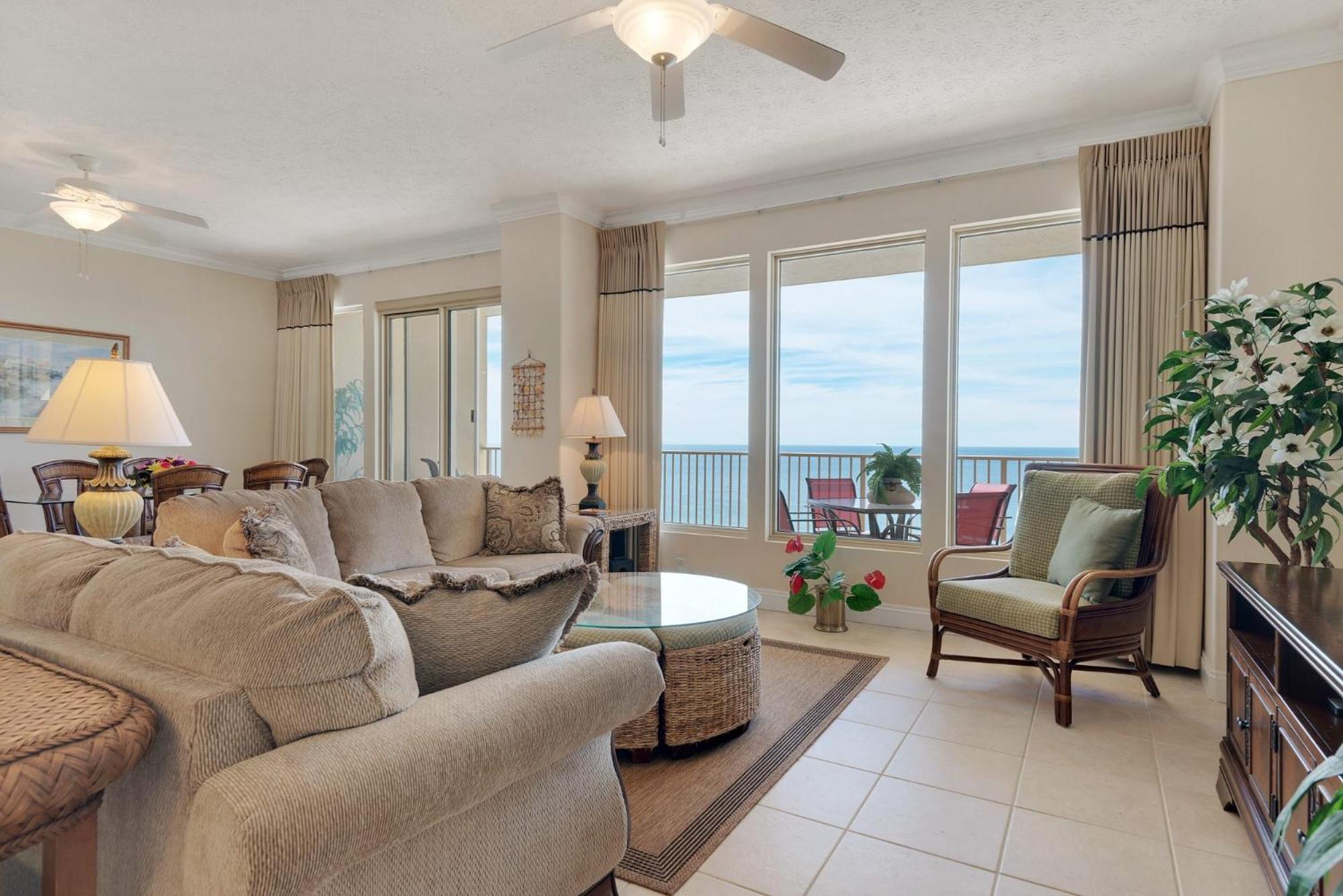 Stunning 16th Floor With Fitness Center, Hot Tubs, Pools, And Access - Unit 1606 * Panama City Beach