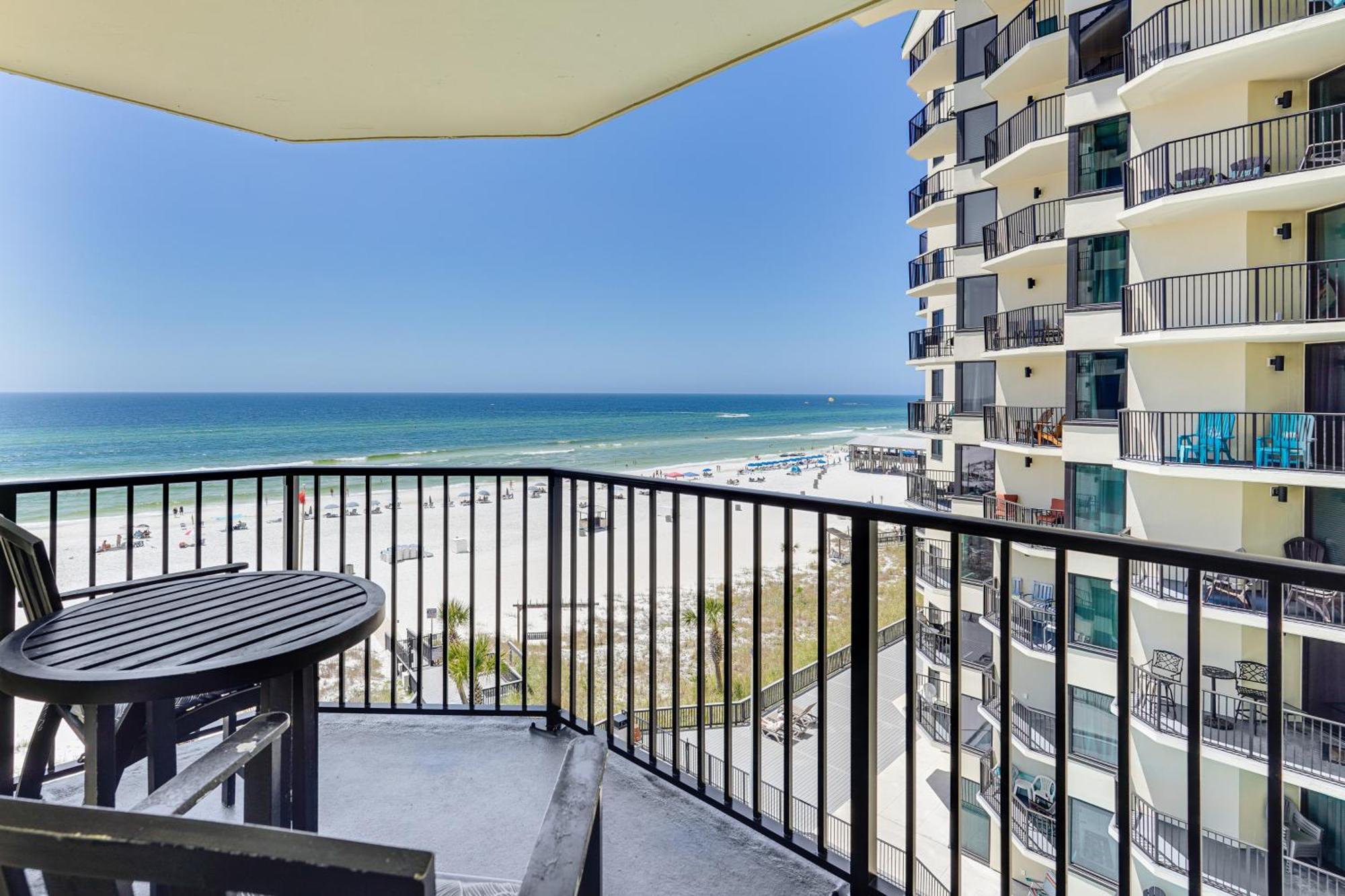 Apartment Beachfront With Community Pool And Balcony! Panama City Beach