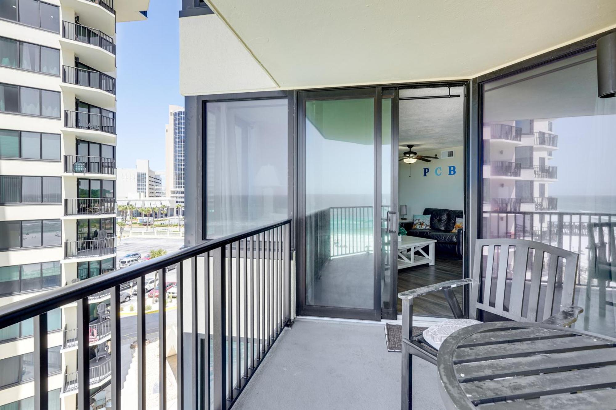 Beachfront With Community Pool And Balcony! * Panama City Beach