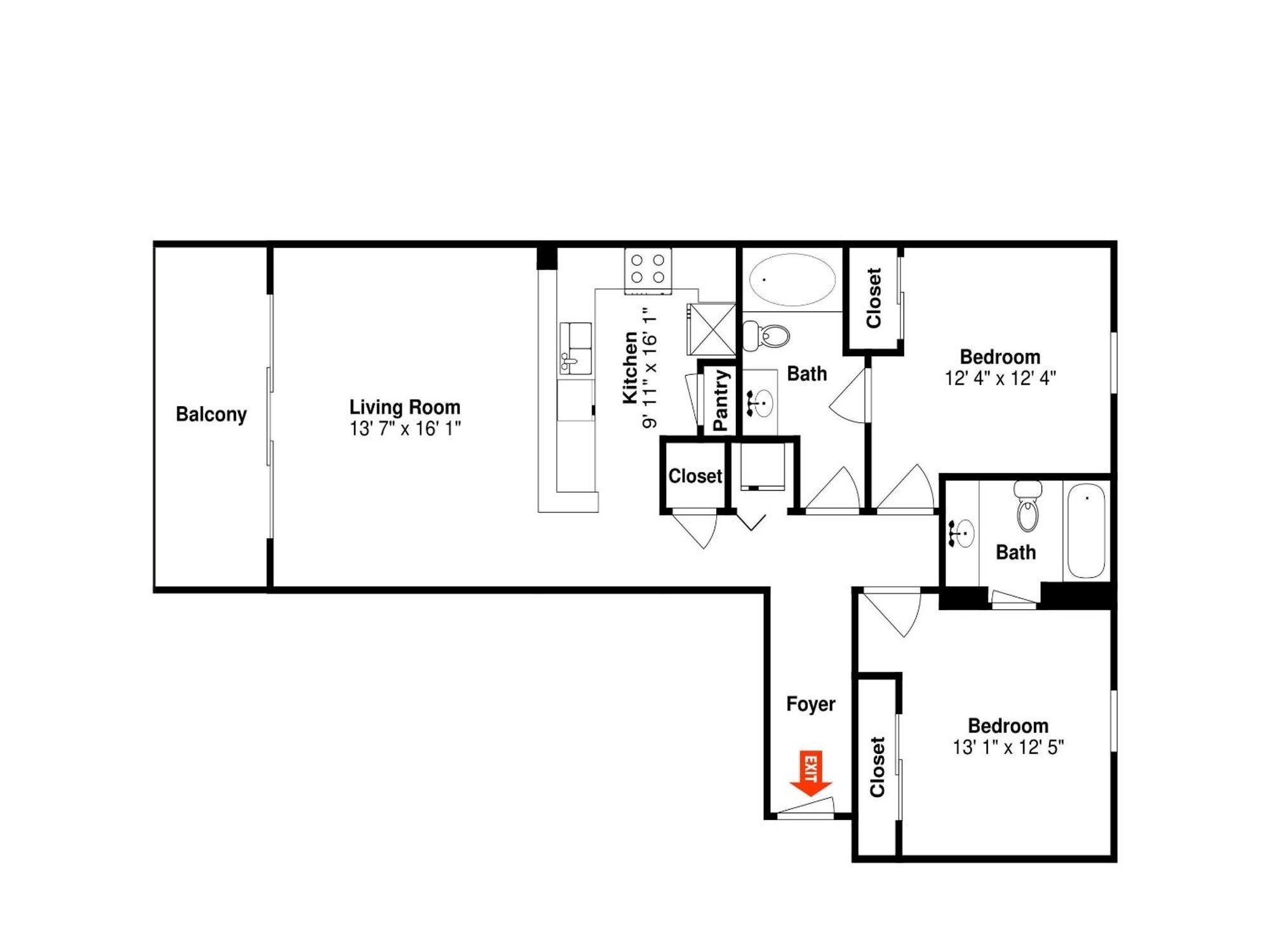 Apartment Majestic Tower 1 Unit 1111 Panama City Beach