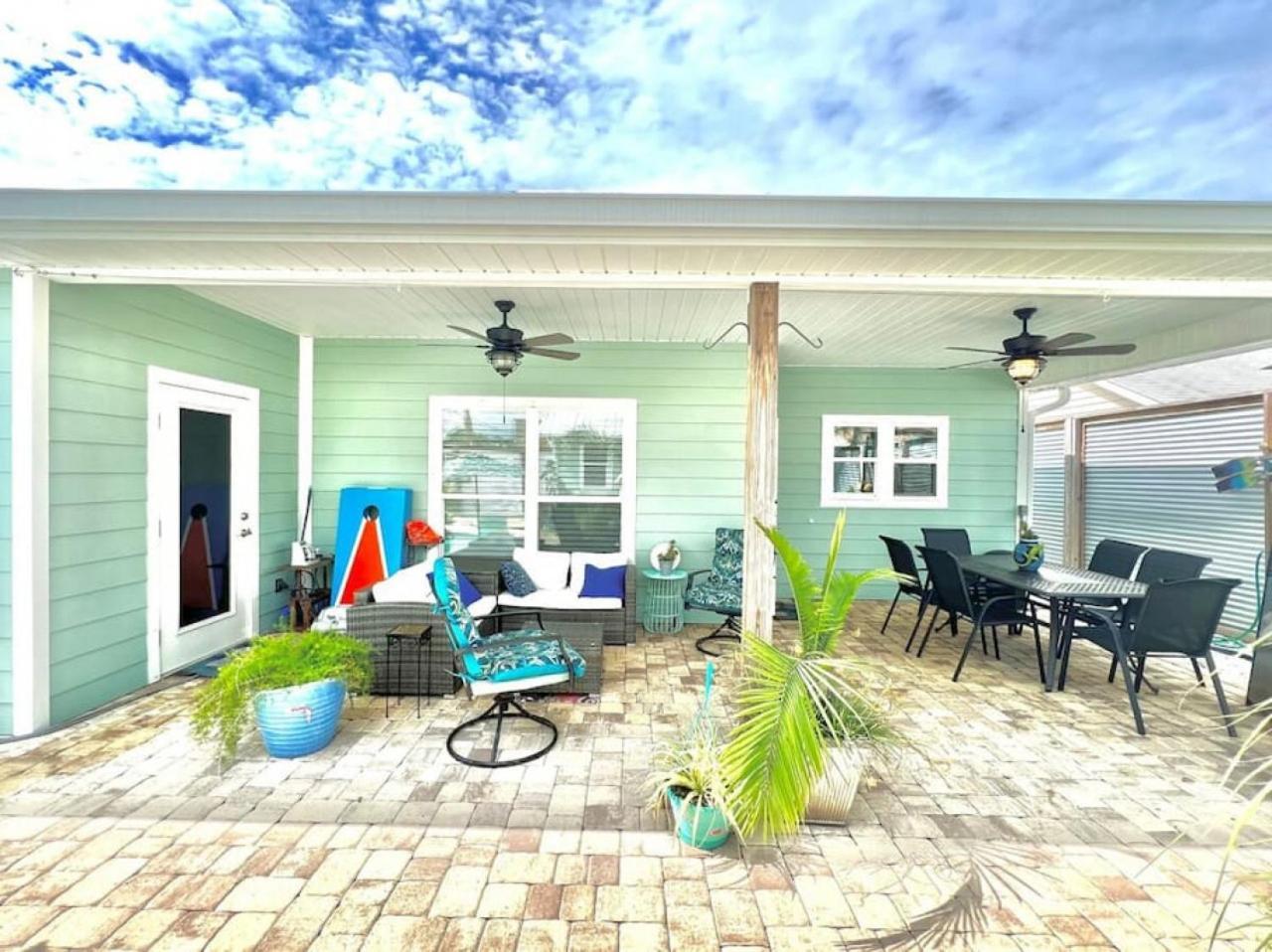 With Pool And Golf Cart - Walk To The - Pcb Holiday home Panama City Beach
