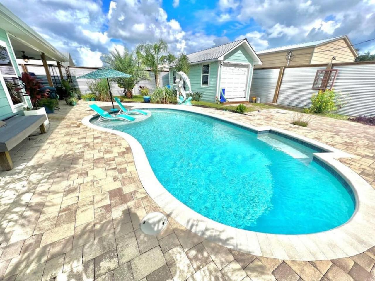 With Pool And Golf Cart - Walk To The - Pcb * Panama City Beach
