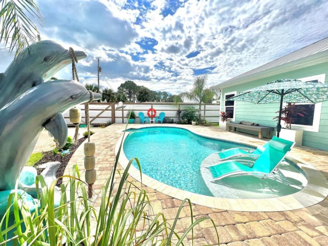 Holiday home With Pool And Golf Cart - Walk To The - Pcb Panama City Beach