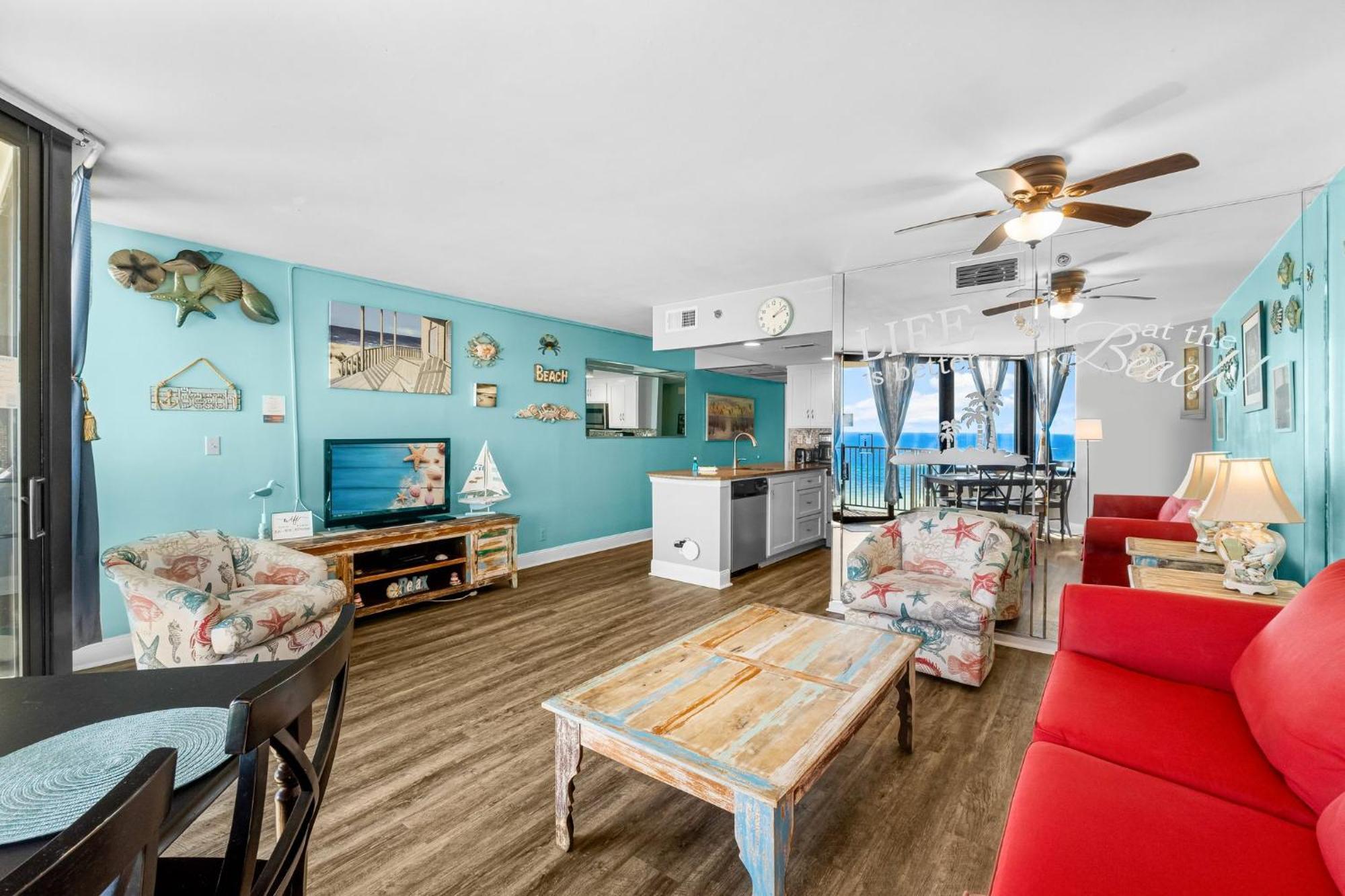Apartment Sunbird Resort! Stunning And Ocean Views! By Dolce Getaways Pcb Panama City Beach