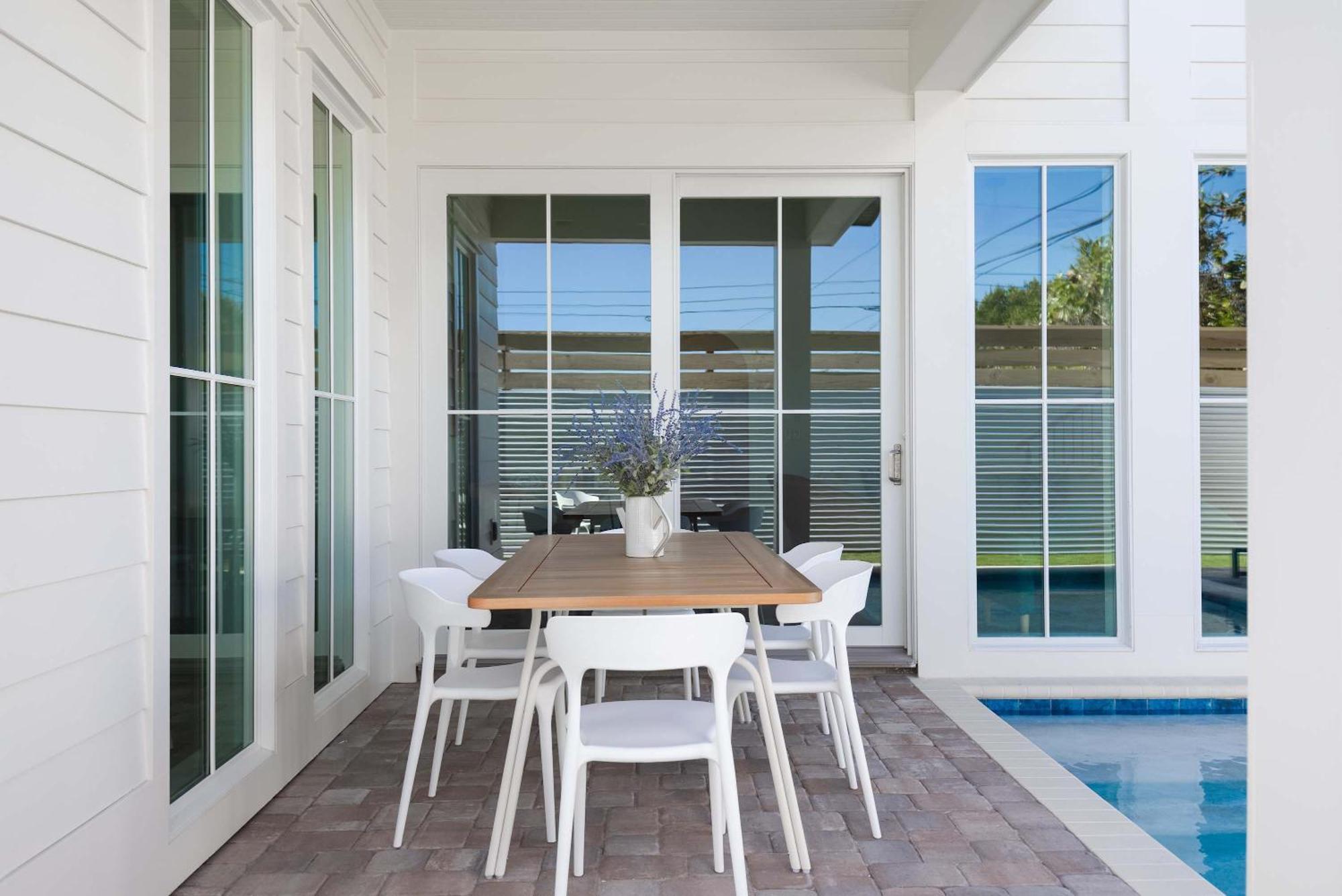 Luxury New Build Casa Blanca 4br Family Private Heatable Pool Steps To Holiday home Panama City Beach