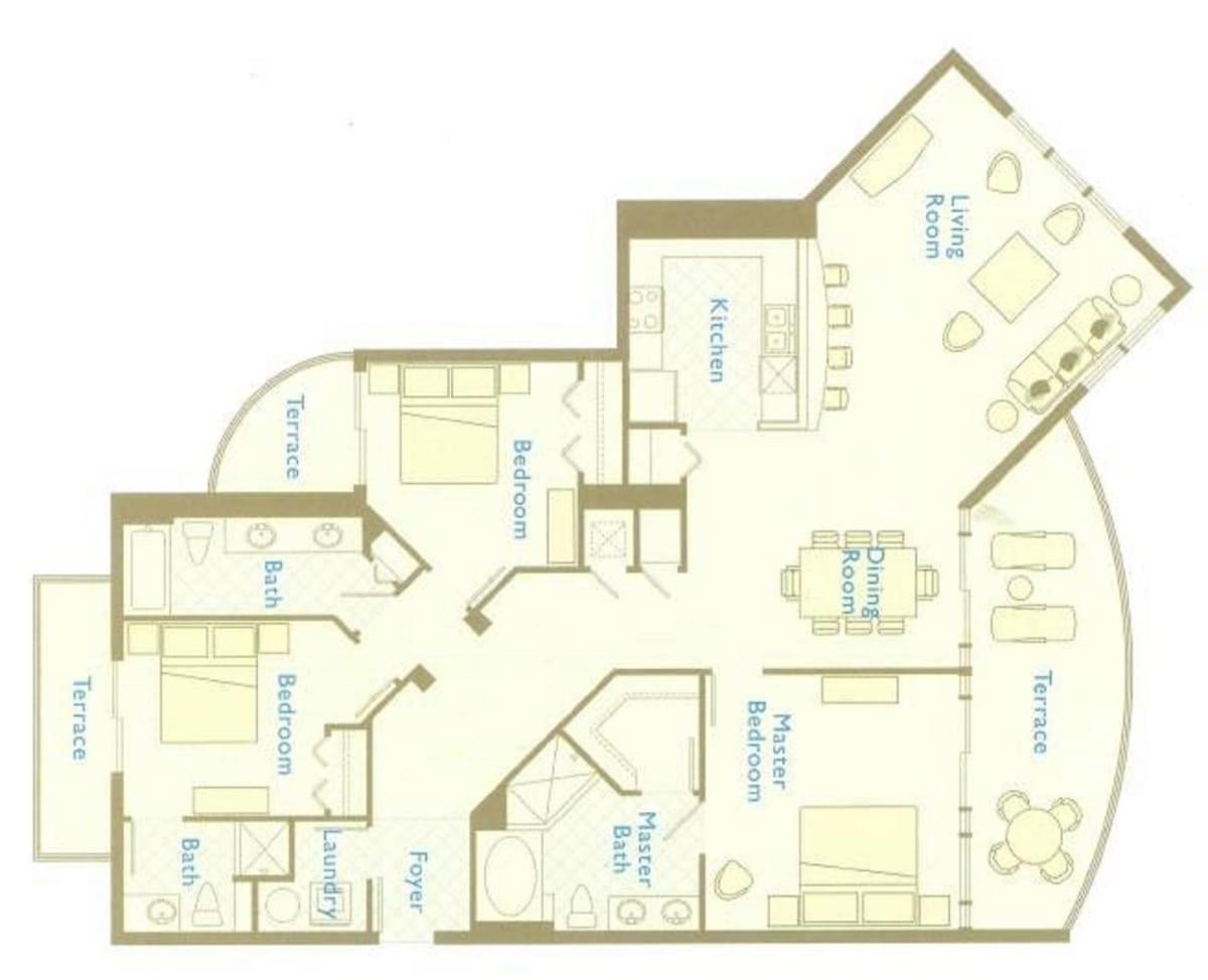Aqua 901 Apartment