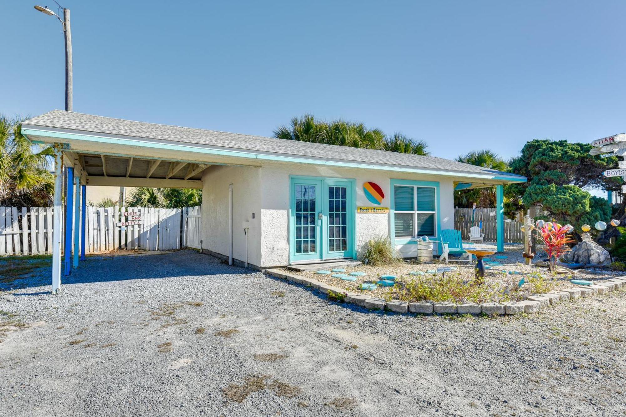 Apartment Pcb With Private Patio Steps To Beach!
